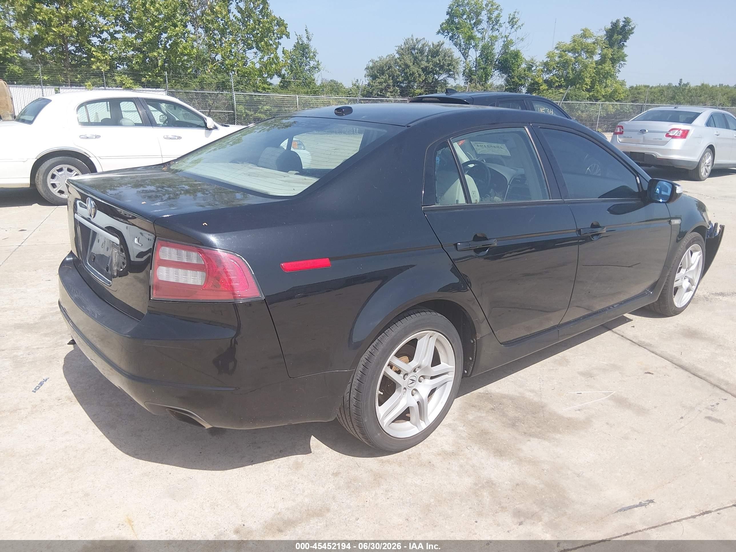 2007 Acura Tl 3.2 Черный vin: 19UUA66277A017006