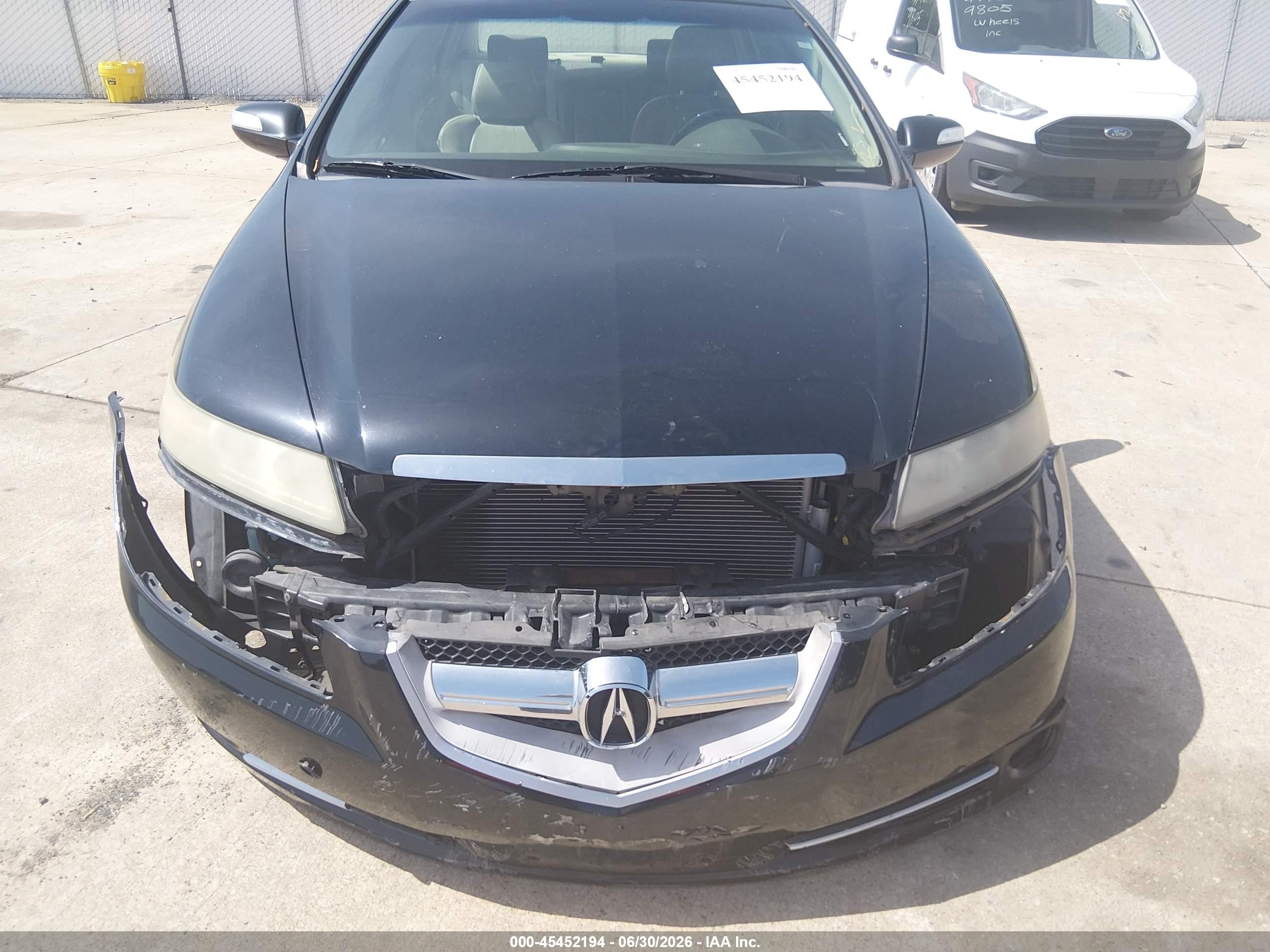 2007 Acura Tl 3.2 Черный vin: 19UUA66277A017006