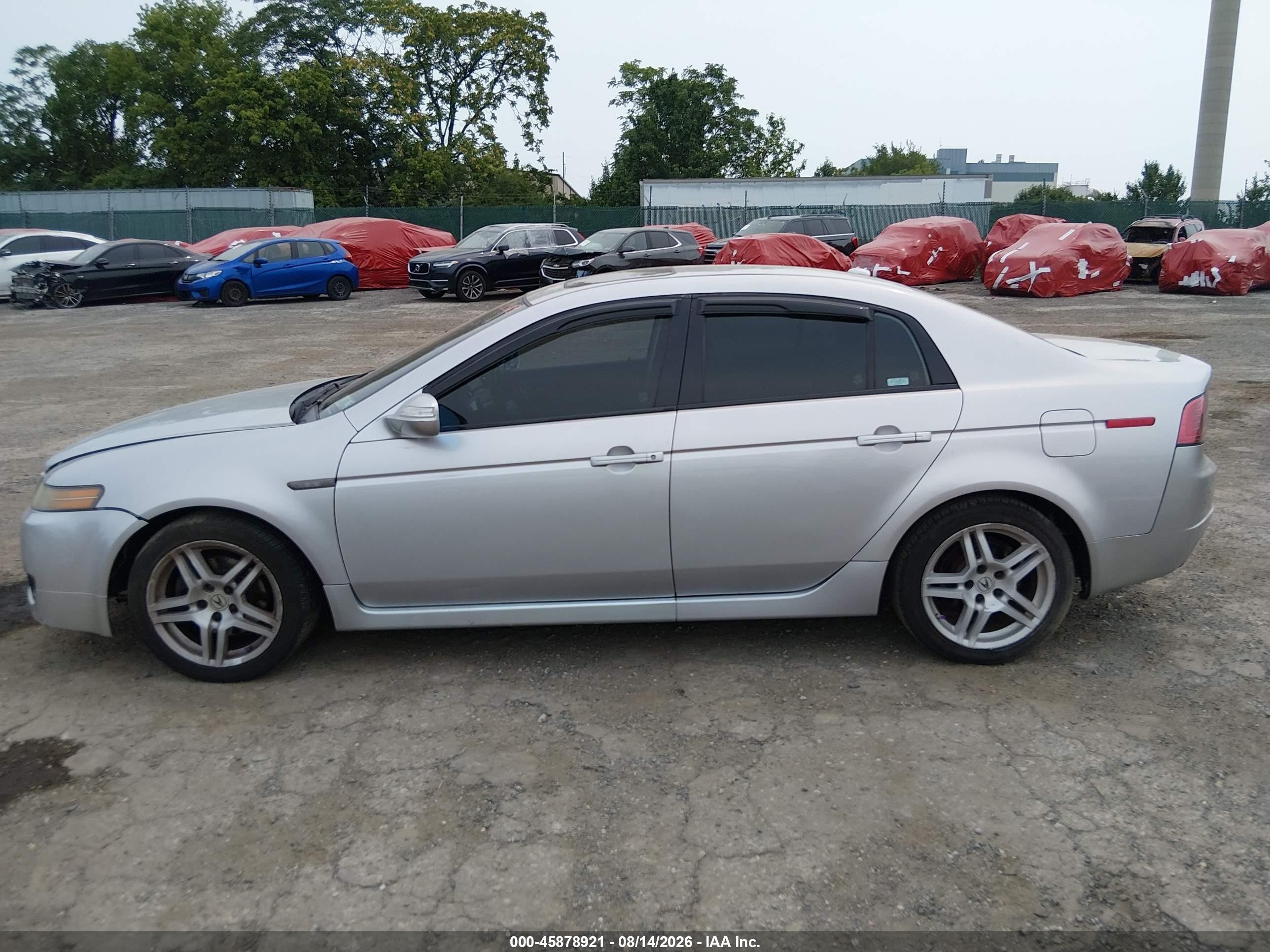 2008 Acura Tl 3.2 Серебряный vin: 19UUA66278A031313