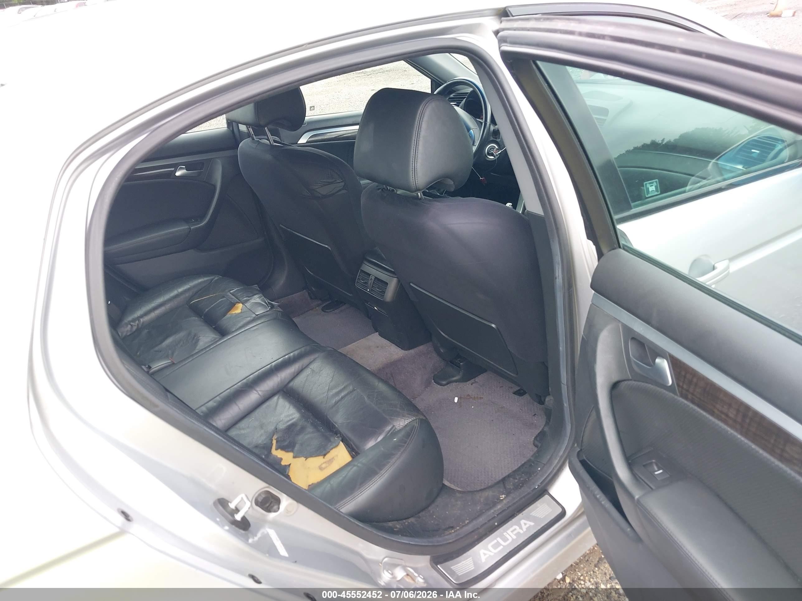 2008 Acura Tl 3.2 Silver vin: 19UUA66278A037256