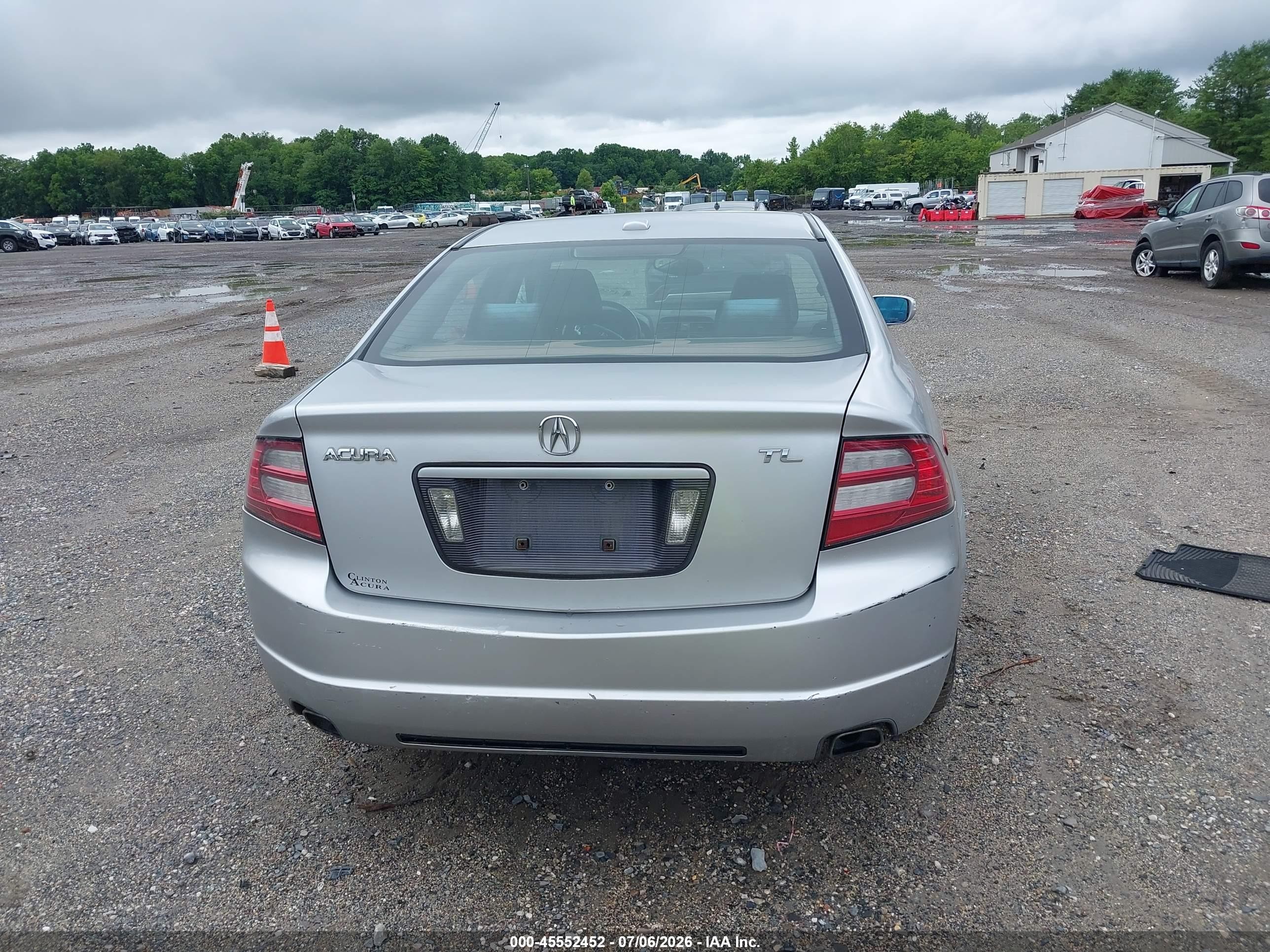 2008 Acura Tl 3.2 Silver vin: 19UUA66278A037256