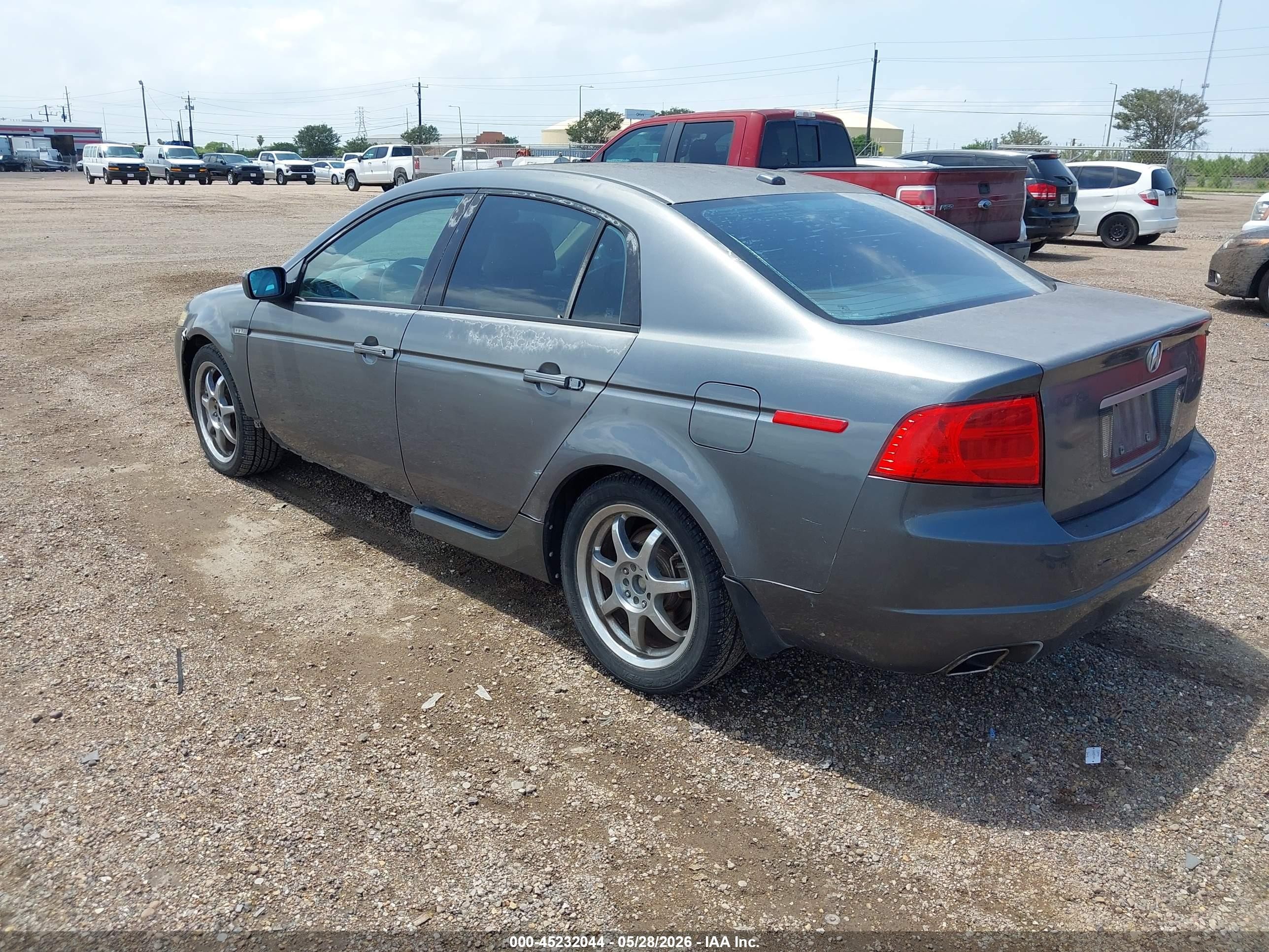 2004 Acura Tl   Gray vin: 19UUA66284A033128