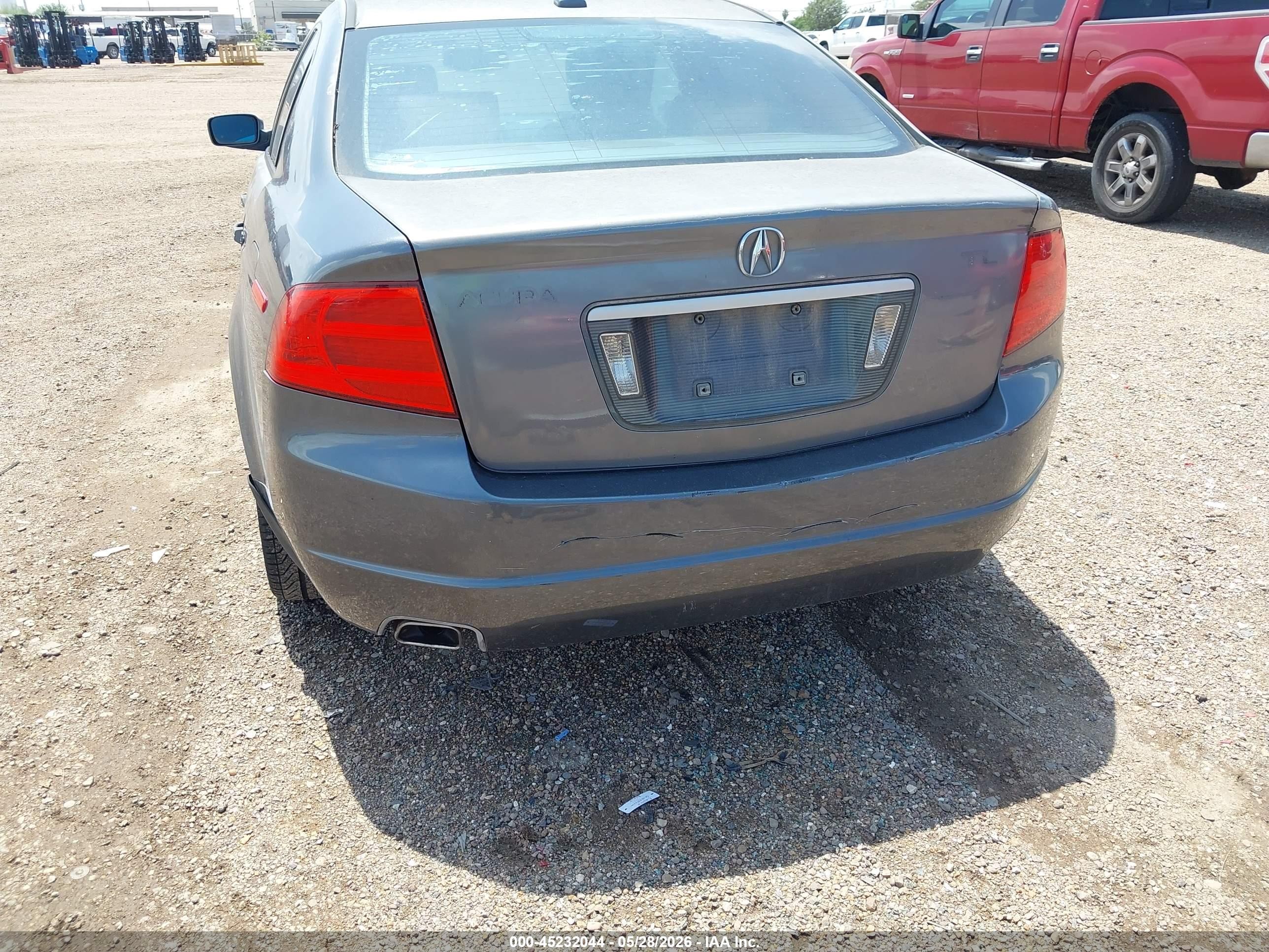 2004 Acura Tl   Gray vin: 19UUA66284A033128