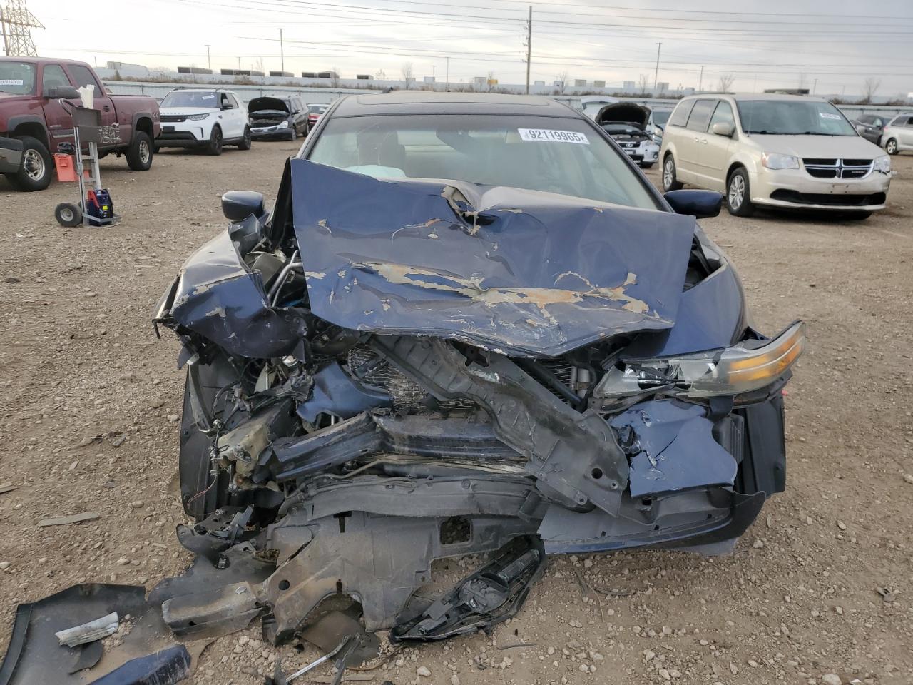 2004 Acura Tl Blue vin: 19UUA66284A034408