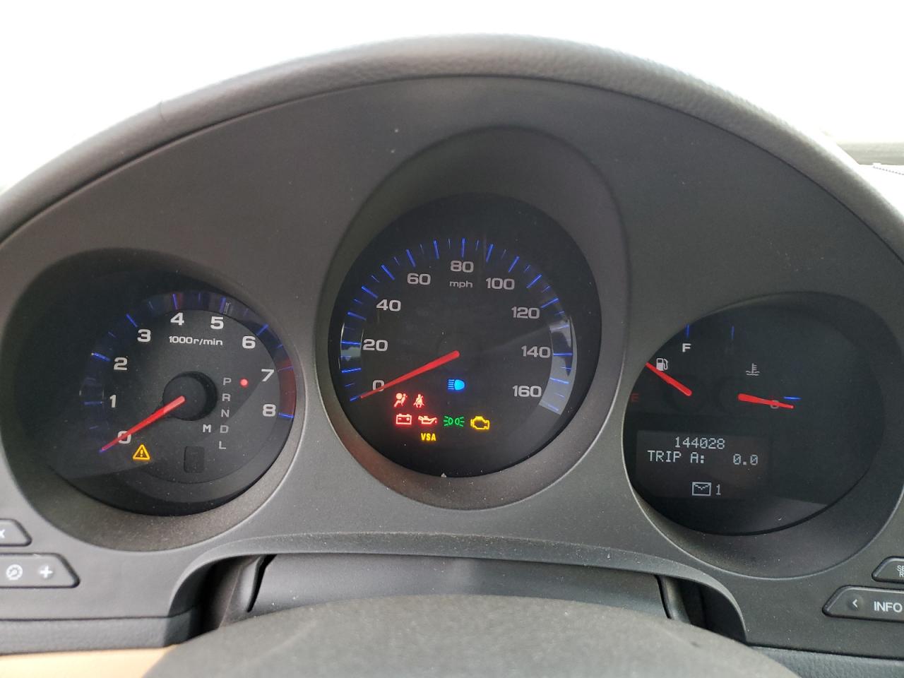 2004 Acura Tl Blue vin: 19UUA66284A034408