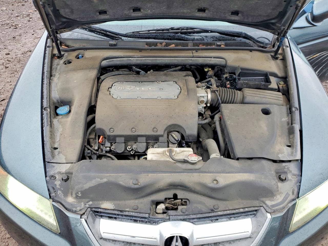 2005 Acura Tl Gray vin: 19UUA66285A016394