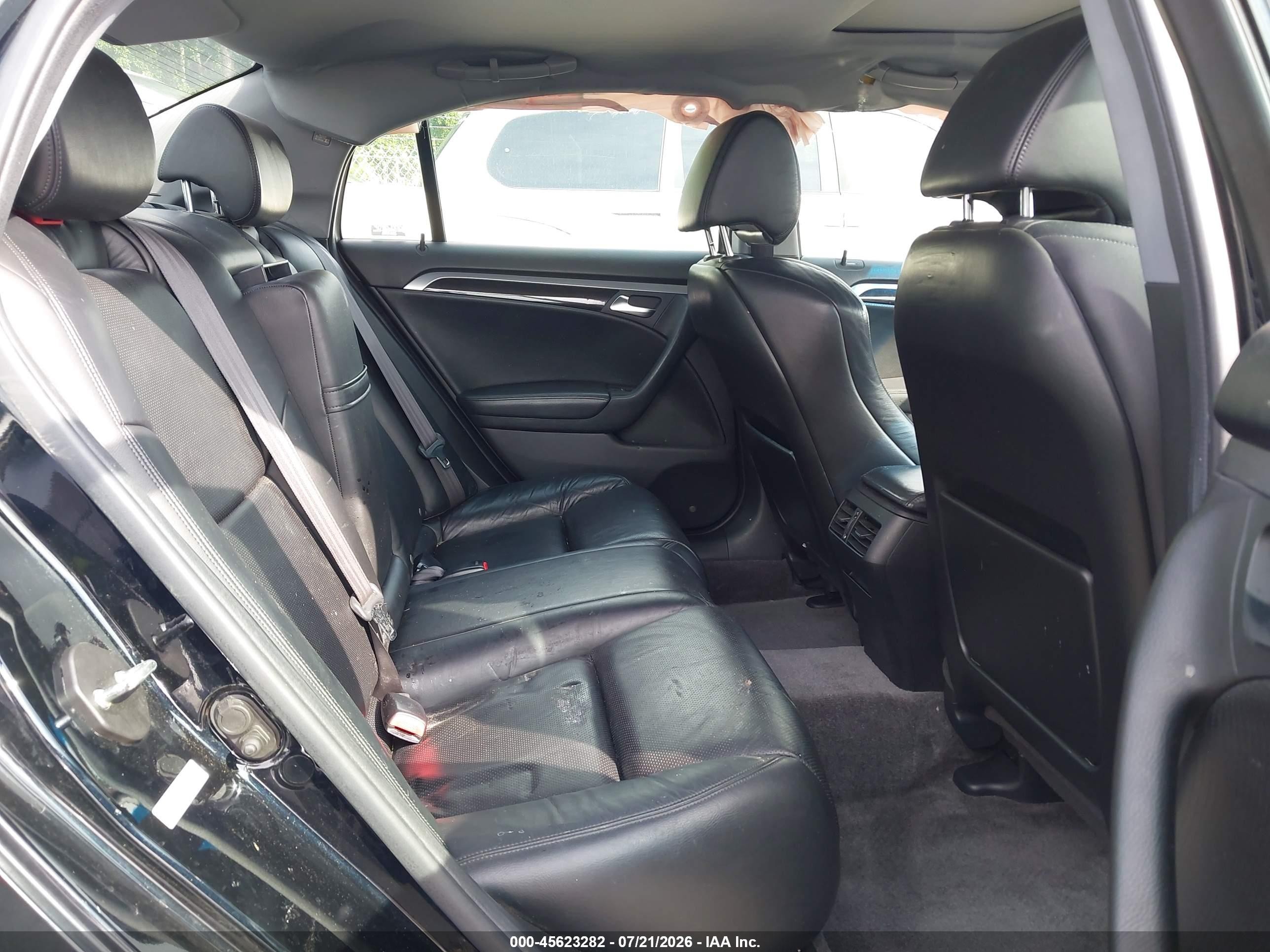 2005 Acura Tl   Black vin: 19UUA66285A040467