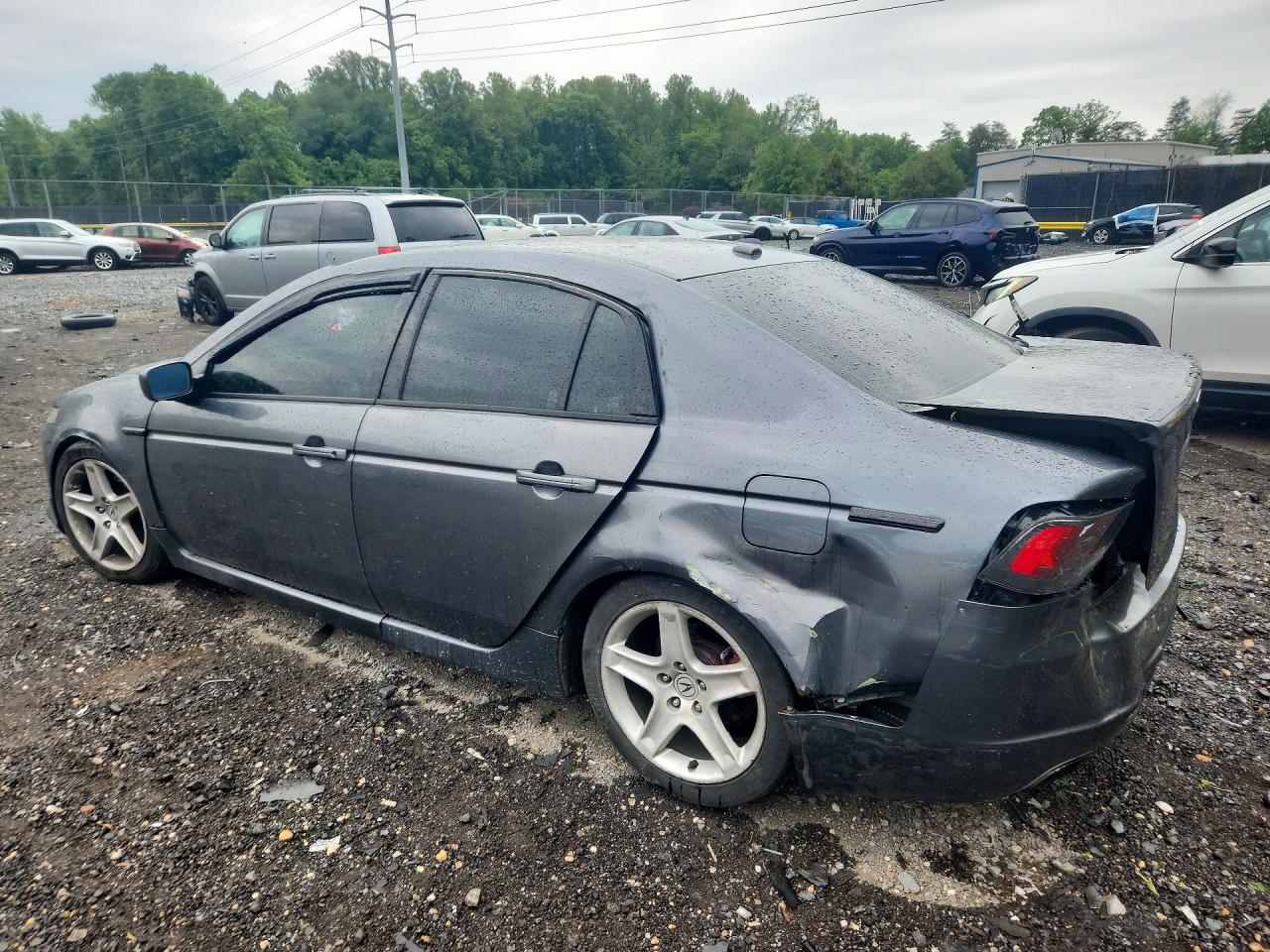 2005 Acura Tl Gray vin: 19UUA66285A060539
