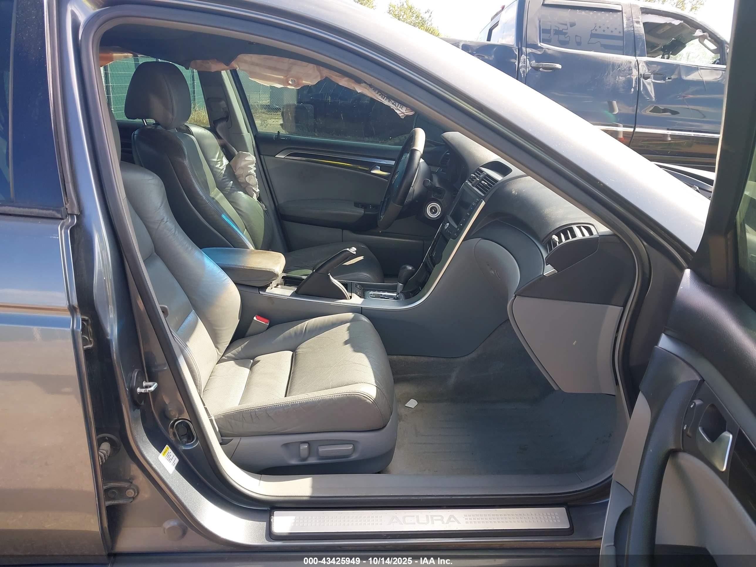 2006 Acura Tl   Gray vin: 19UUA66286A002903