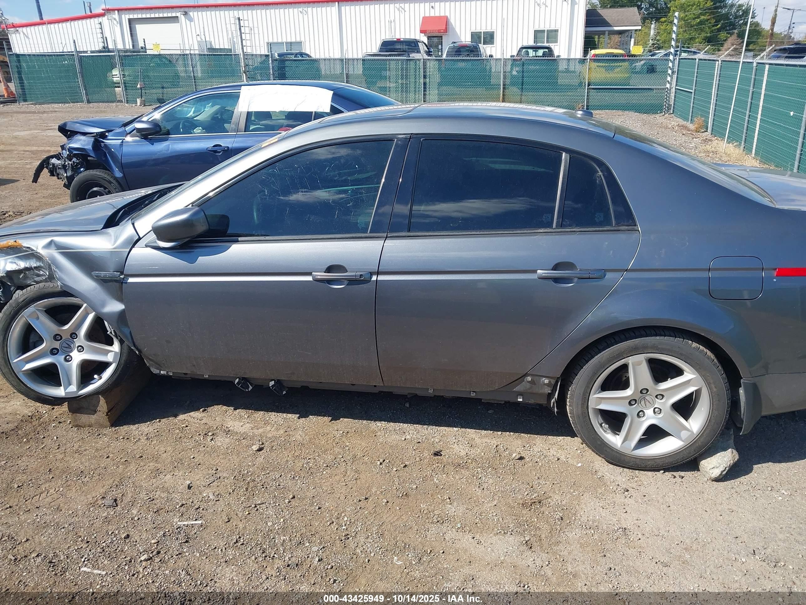 2006 Acura Tl   Gray vin: 19UUA66286A002903