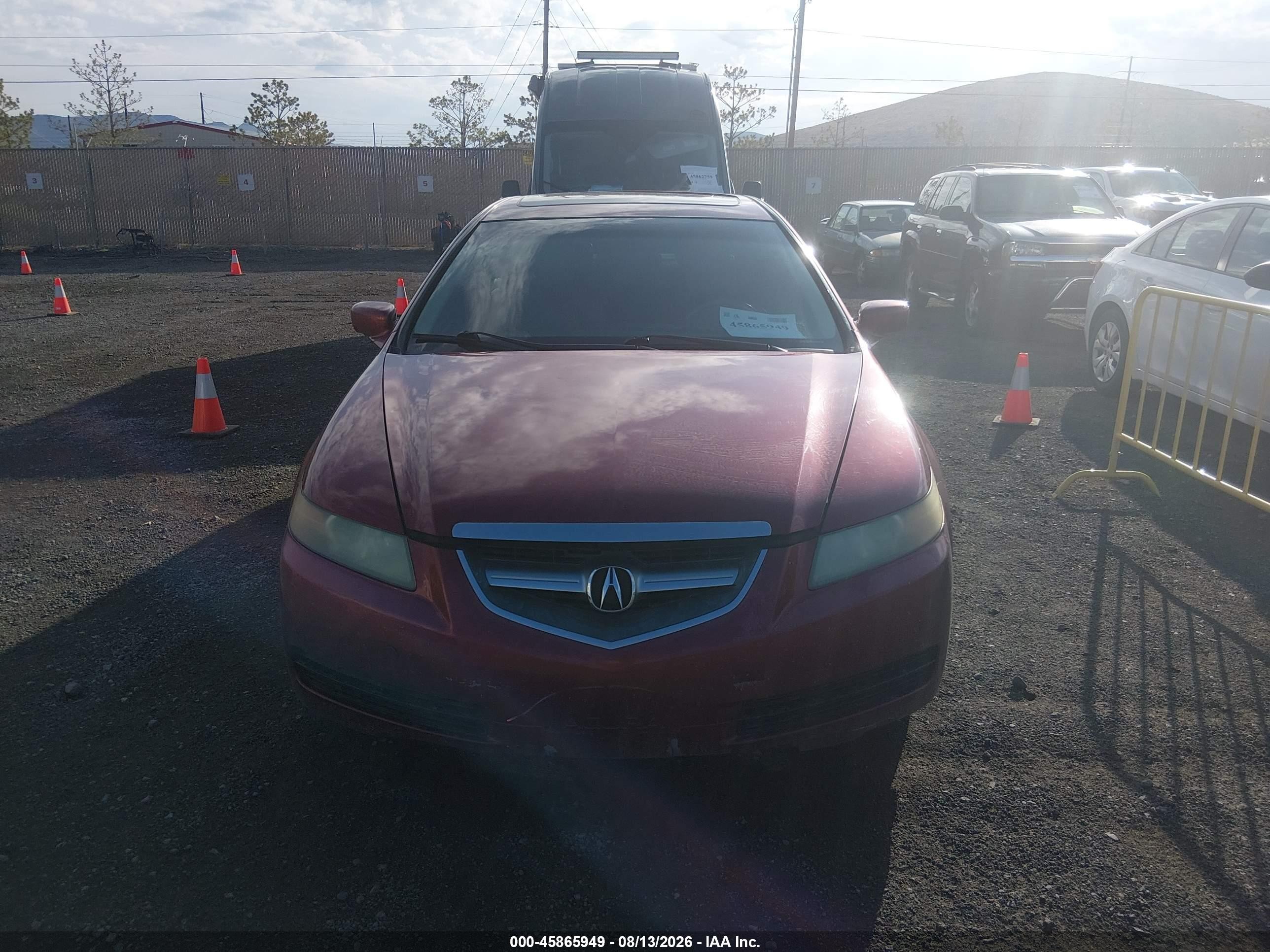 2006 Acura Tl   Red vin: 19UUA66286A010371