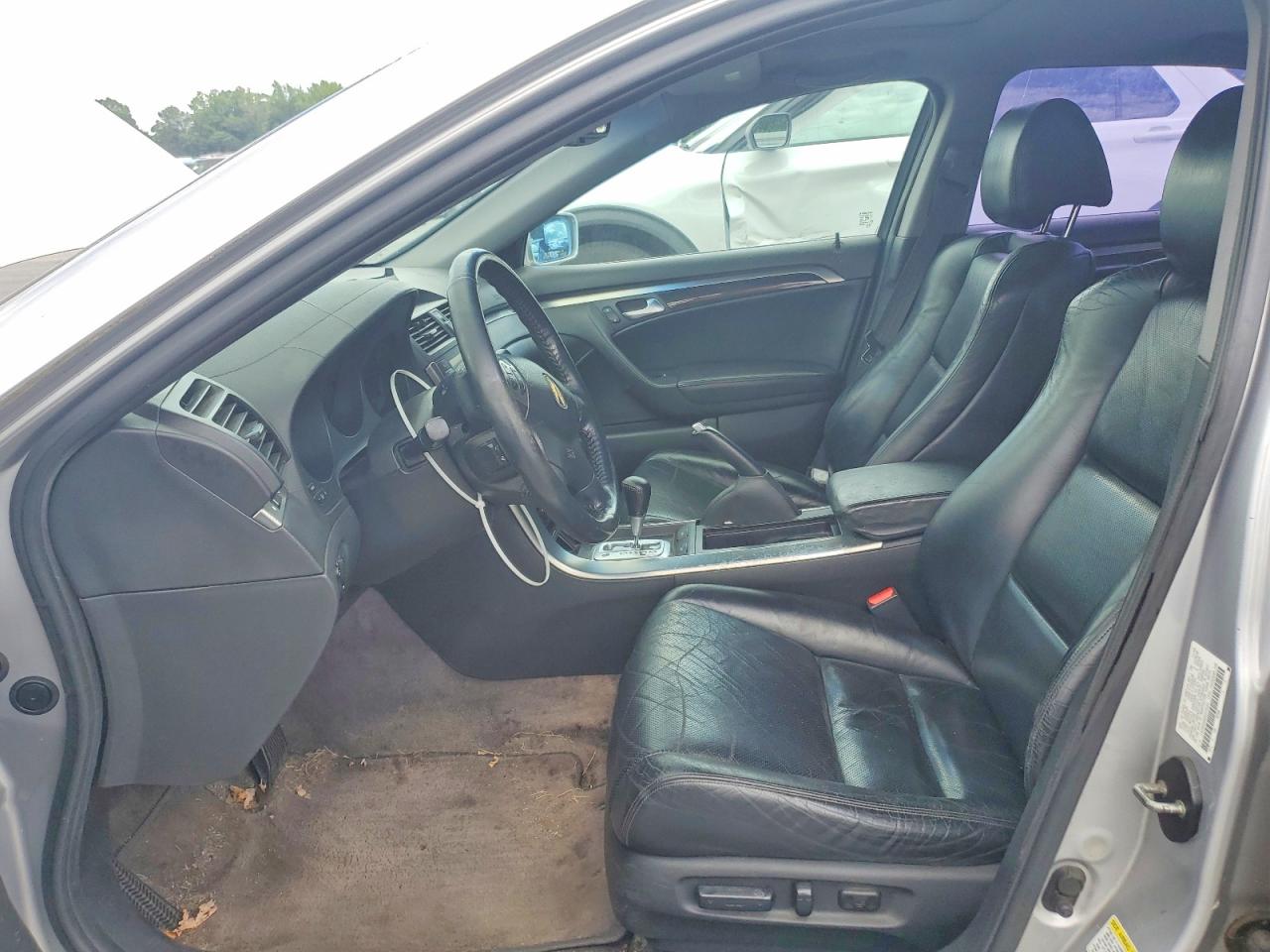 2006 Acura Tl Silver vin: 19UUA66286A014422