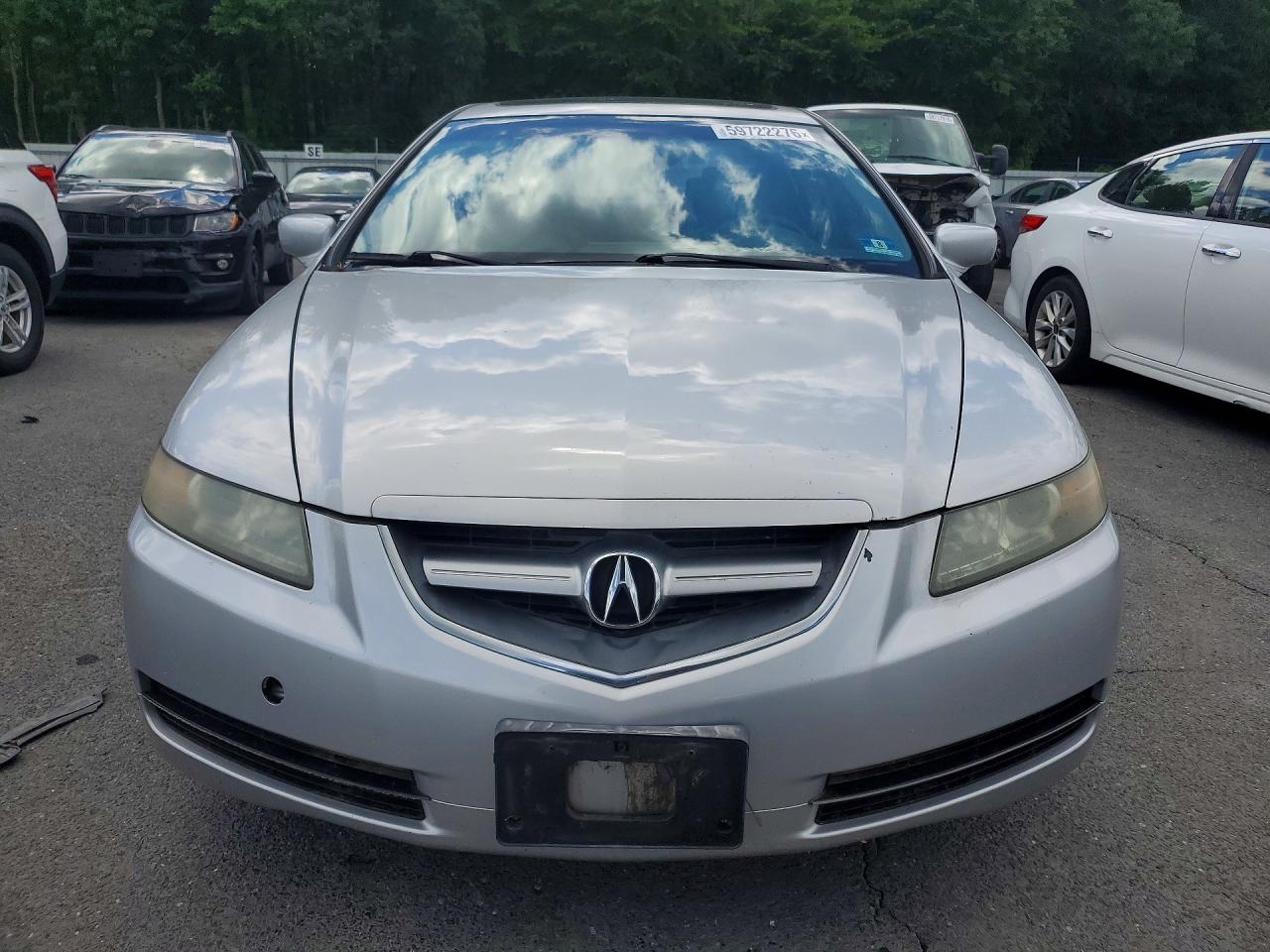 2006 Acura Tl Silver vin: 19UUA66286A014422