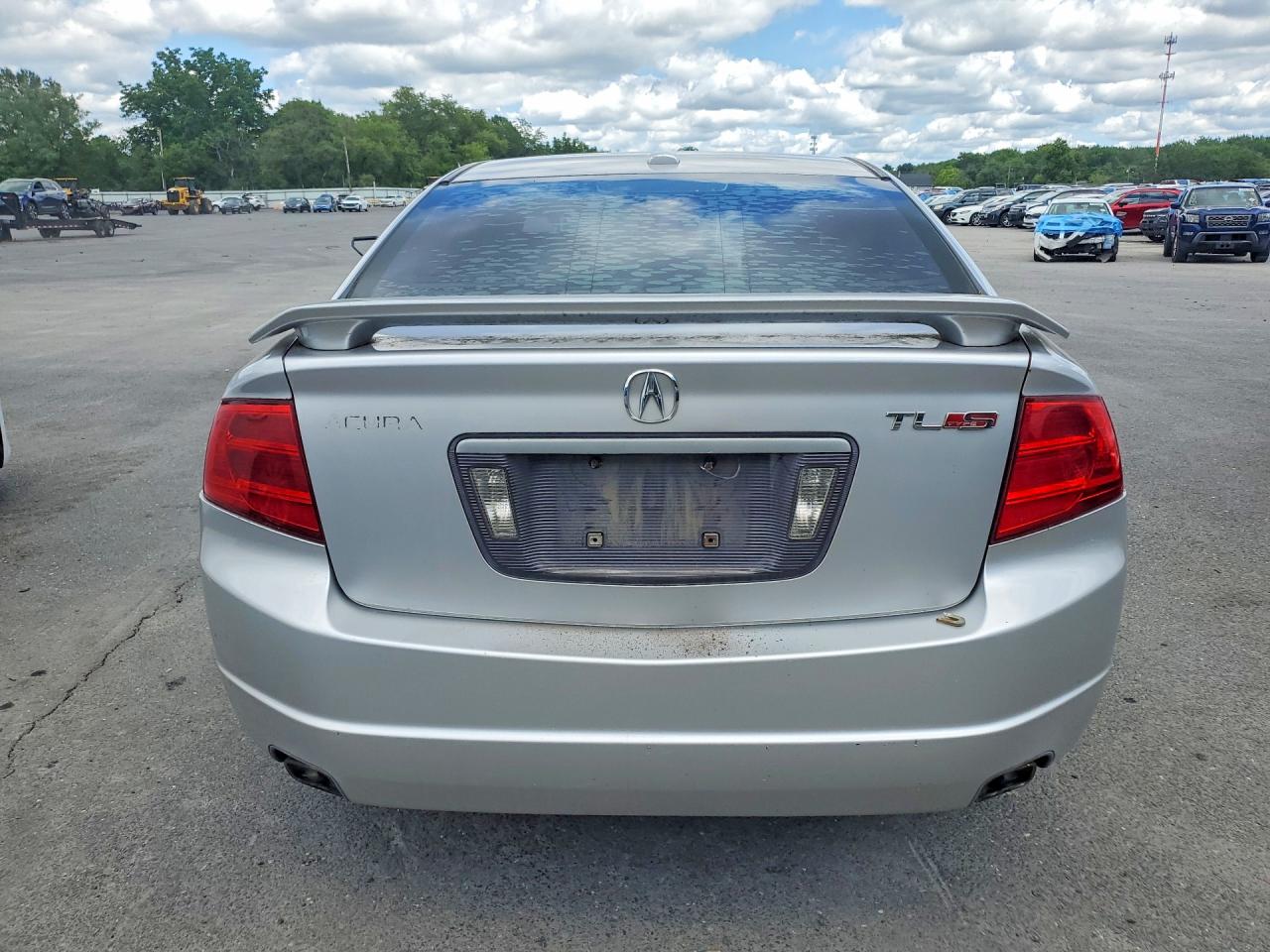2006 Acura Tl Silver vin: 19UUA66286A014422