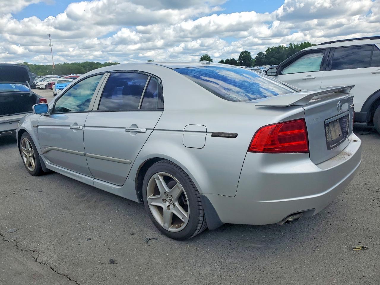 2006 Acura Tl Silver vin: 19UUA66286A014422