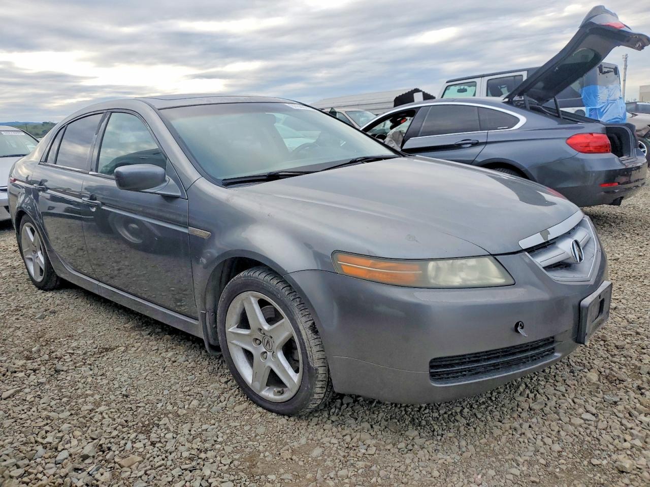 2006 Acura 3.2tl Gray vin: 19UUA66286A014940