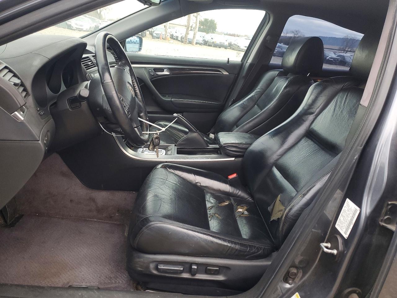 2006 Acura 3.2tl Gray vin: 19UUA66286A014940