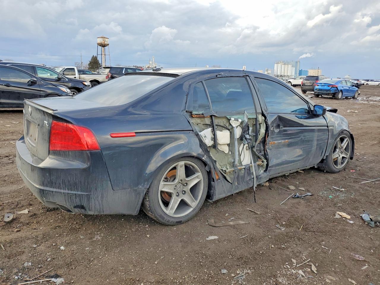 2006 Acura 3.2tl Черный vin: 19UUA66286A017580