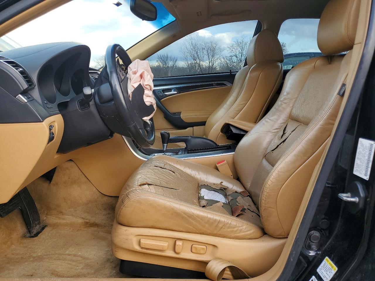 2006 Acura 3.2tl Черный vin: 19UUA66286A017580