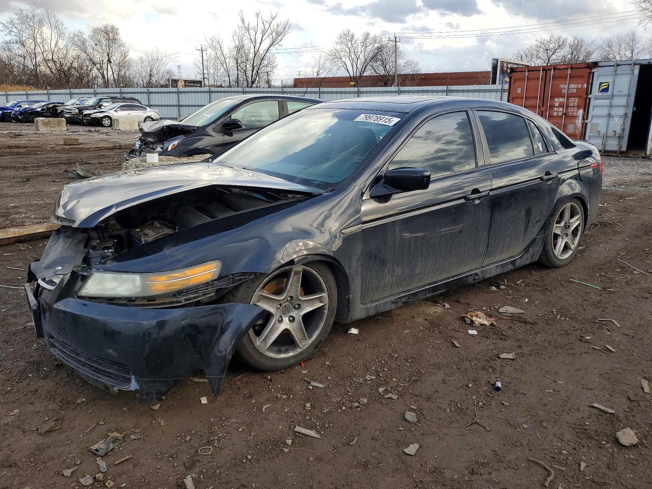 2006 Acura 3.2tl Черный vin: 19UUA66286A017580