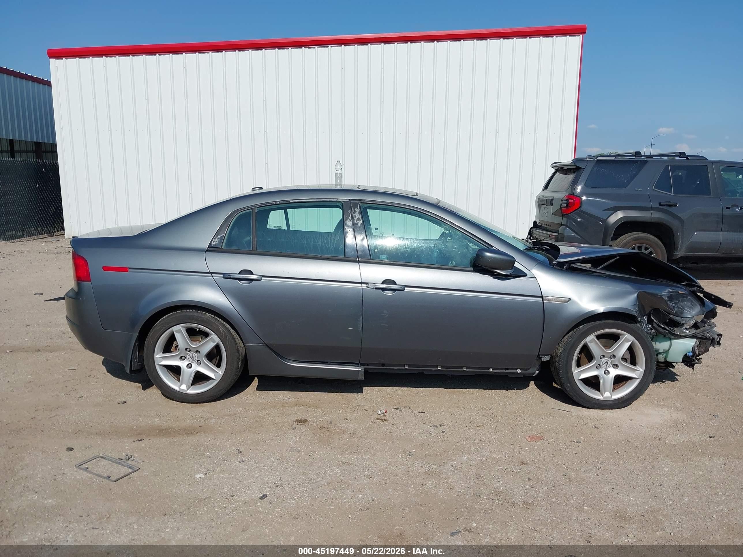 2006 Acura Tl Gray vin: 19UUA66286A029261