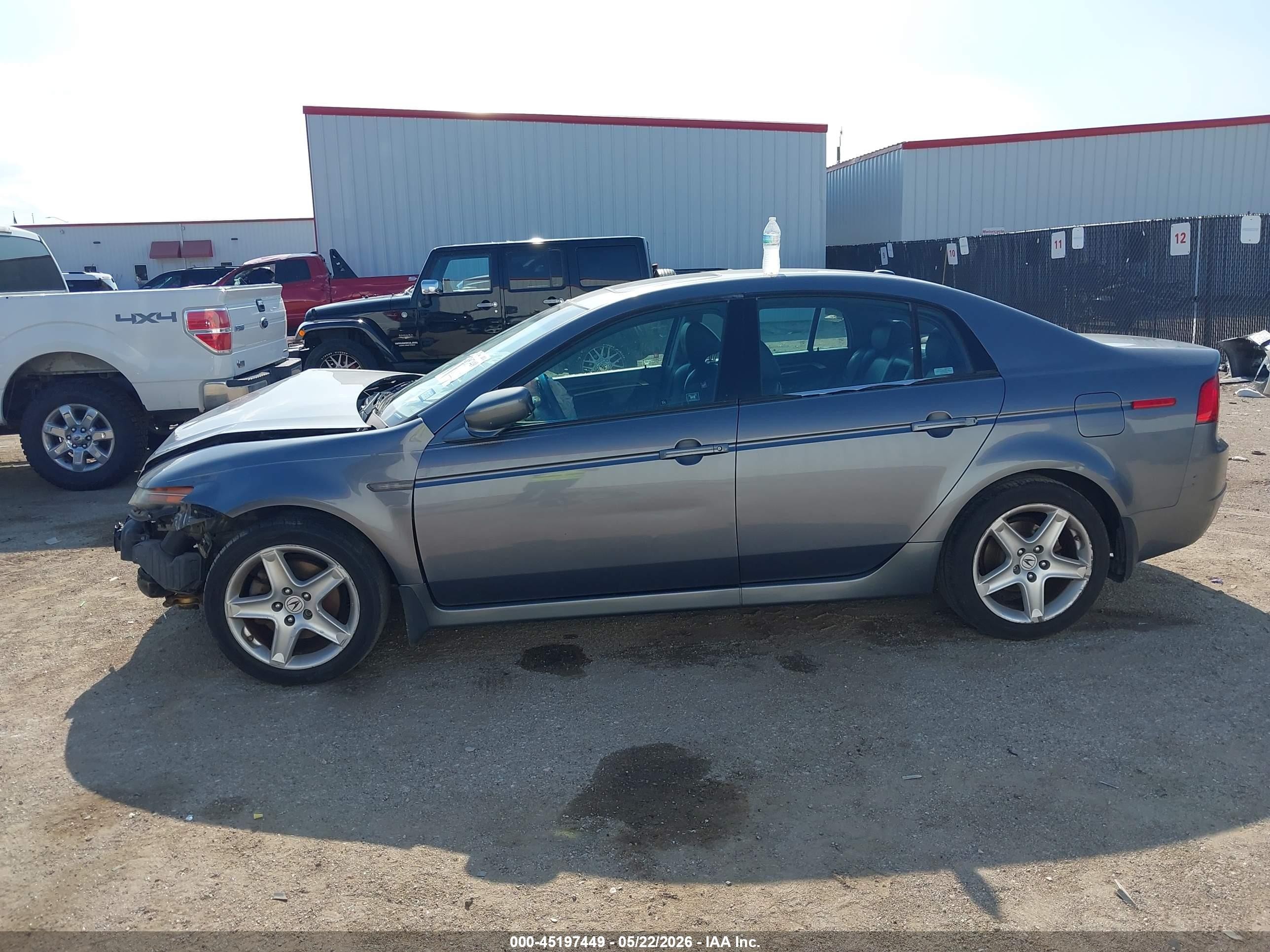 2006 Acura Tl Gray vin: 19UUA66286A029261