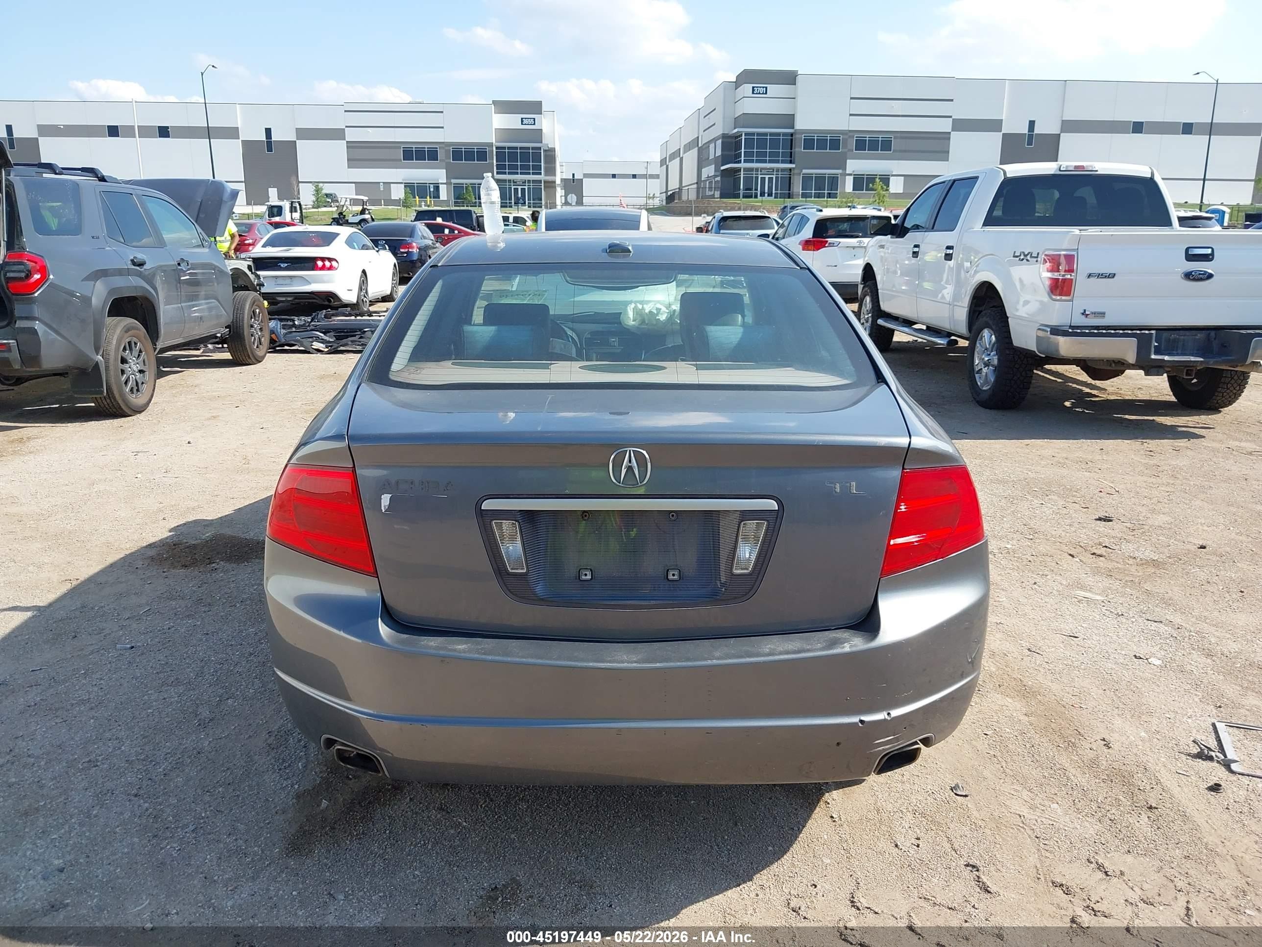 2006 Acura Tl Gray vin: 19UUA66286A029261