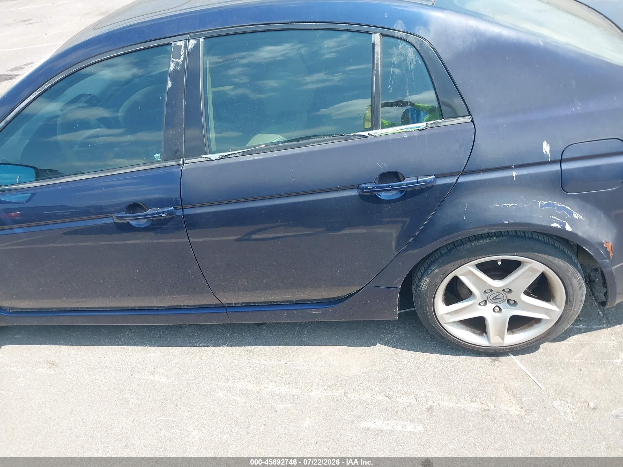 2006 Acura Tl   Blue vin: 19UUA66286A029907