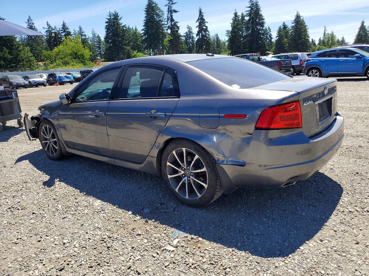 2006 Acura 3.2tl Gray vin: 19UUA66286A036758