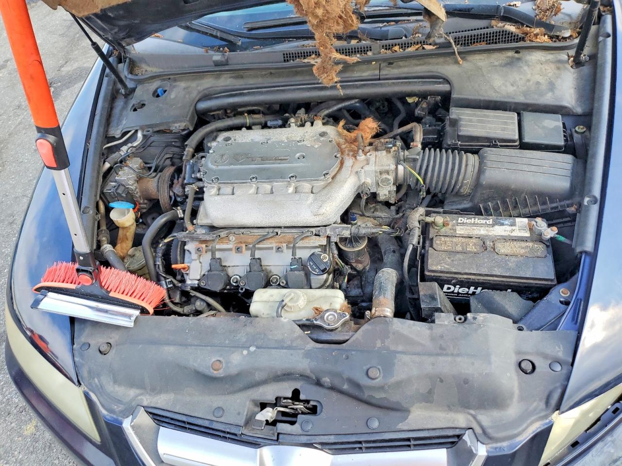 2006 Acura 3.2tl Синий vin: 19UUA66286A052605