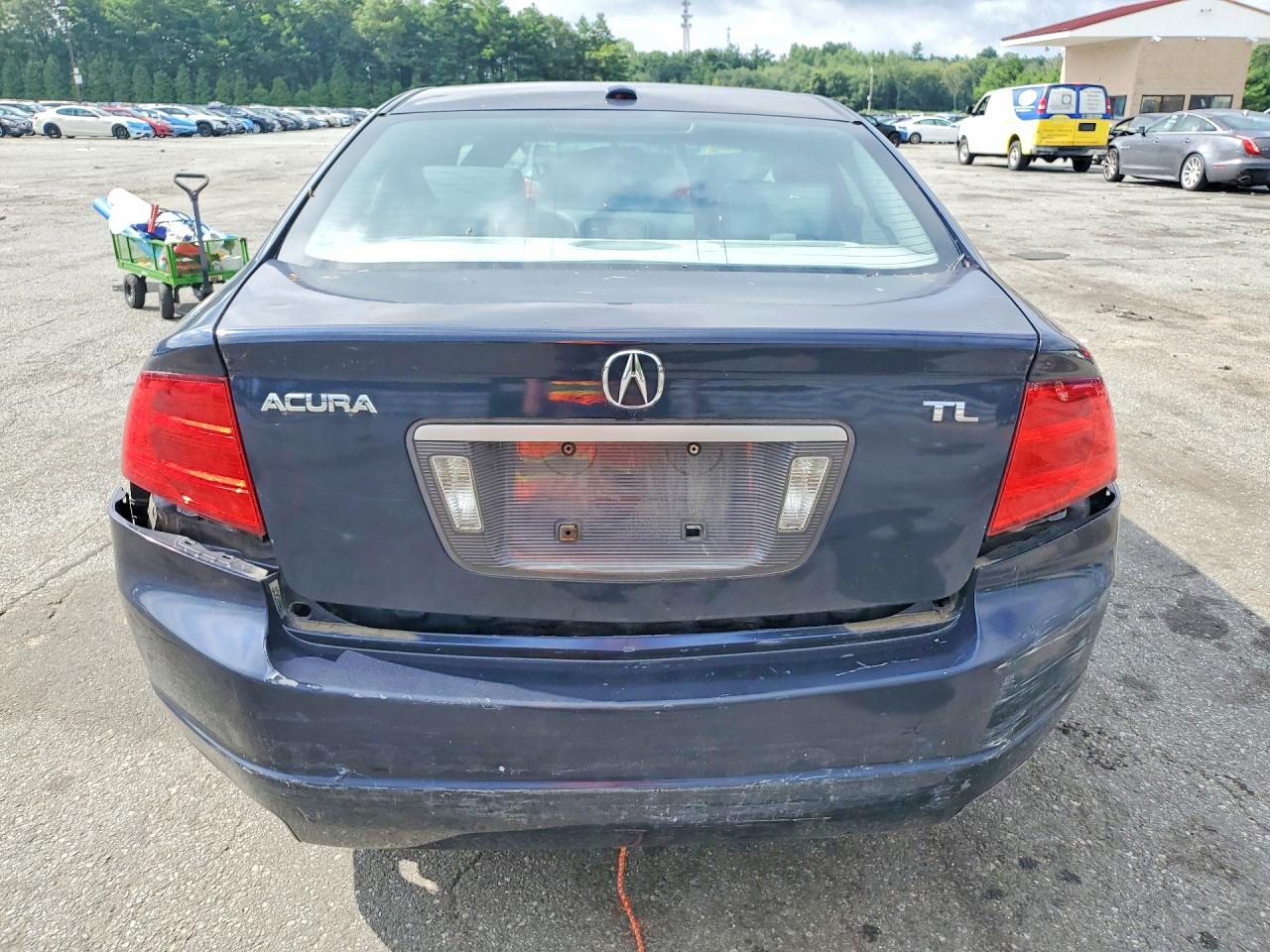 2006 Acura 3.2tl Синий vin: 19UUA66286A052605
