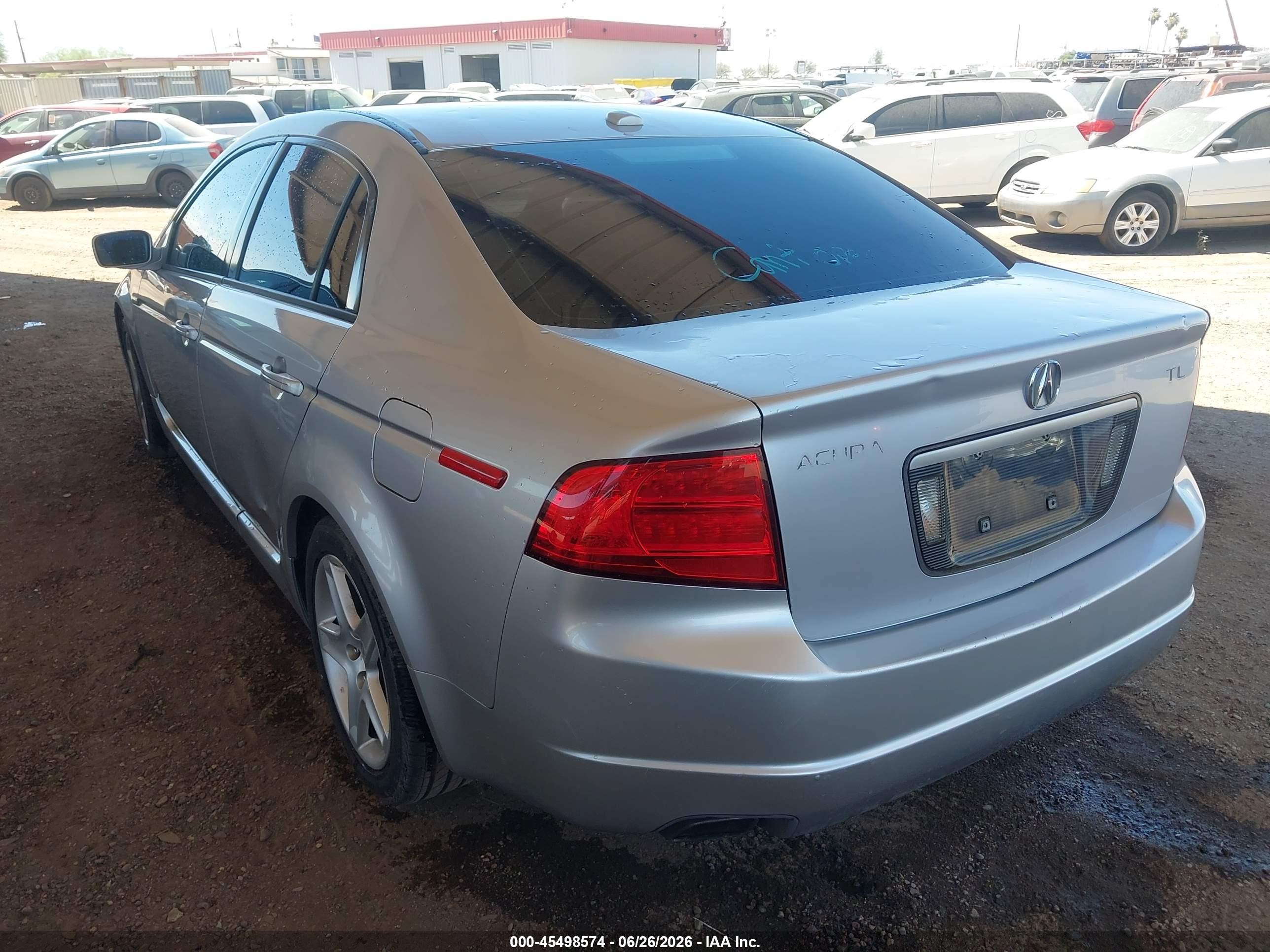 2006 Acura Tl   Серый vin: 19UUA66286A058694