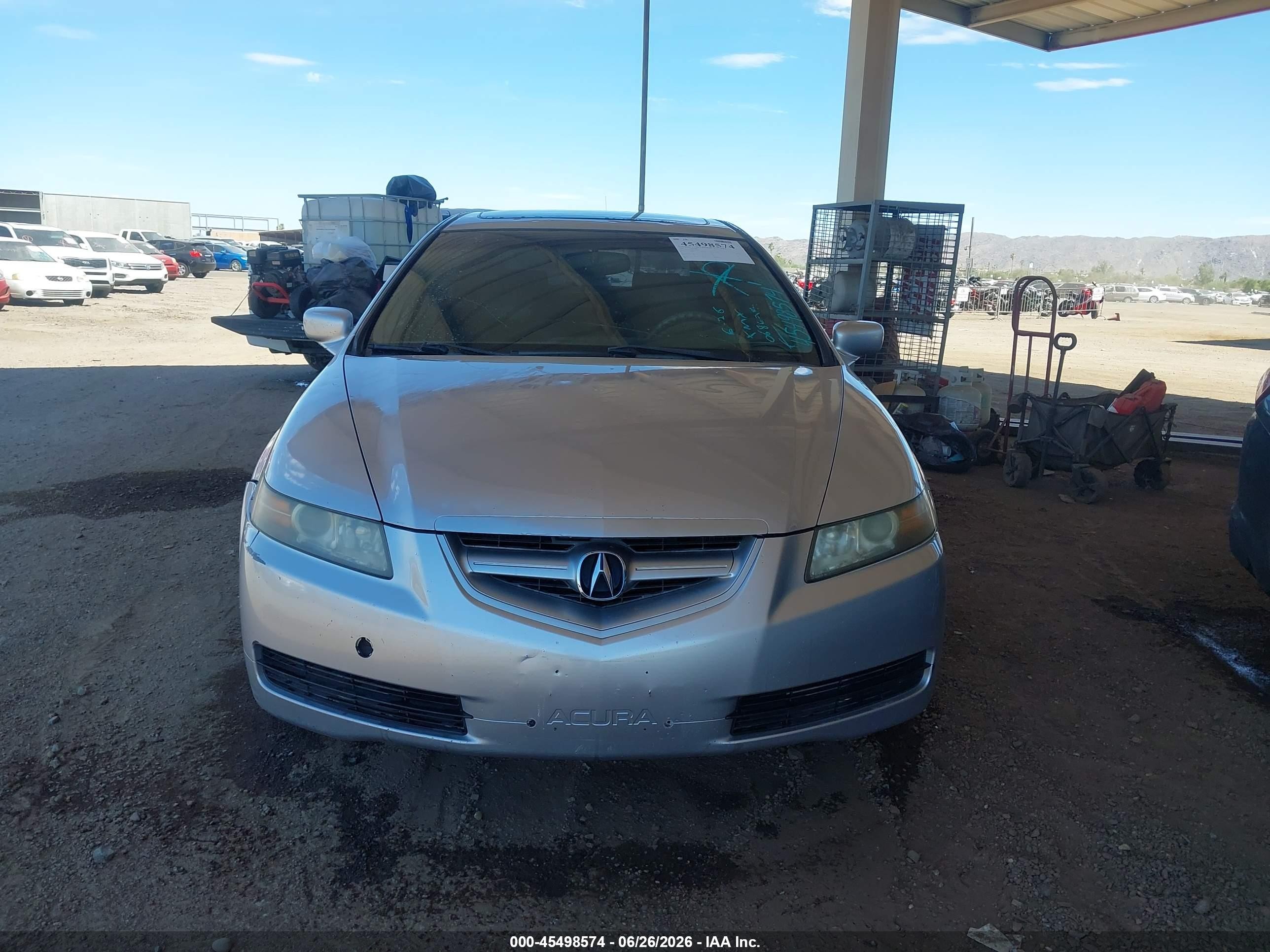 2006 Acura Tl   Серый vin: 19UUA66286A058694