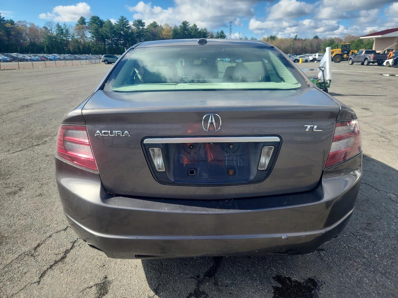2007 Acura Tl Gray vin: 19UUA66287A006046