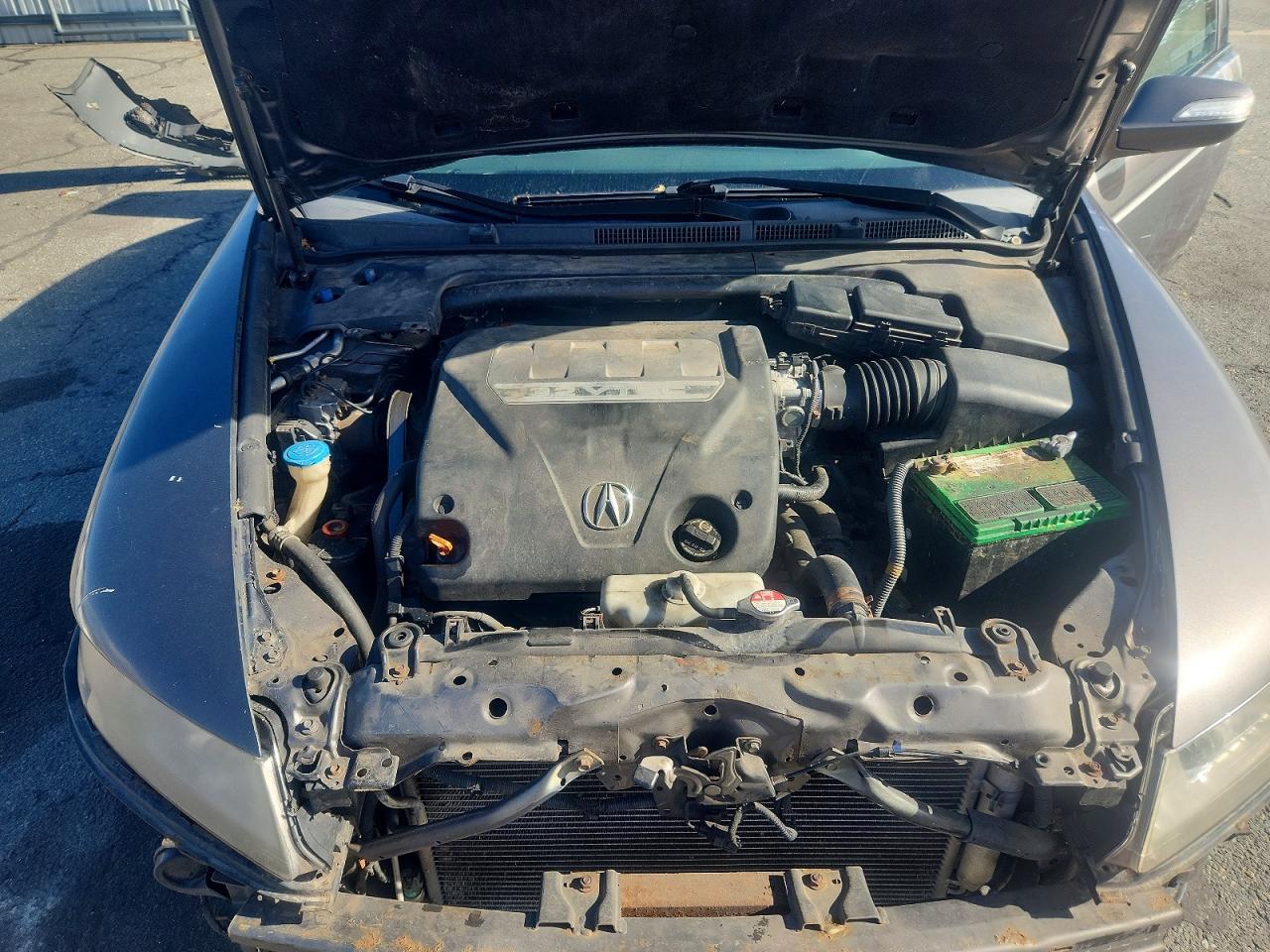 2007 Acura Tl Gray vin: 19UUA66287A006046