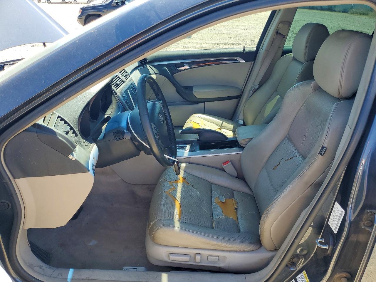 2007 Acura Tl Серый vin: 19UUA66287A037264