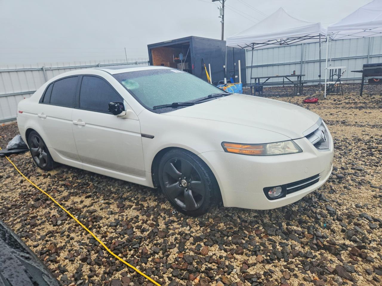 2008 Acura 3.2 Tl White vin: 19UUA66288A024161