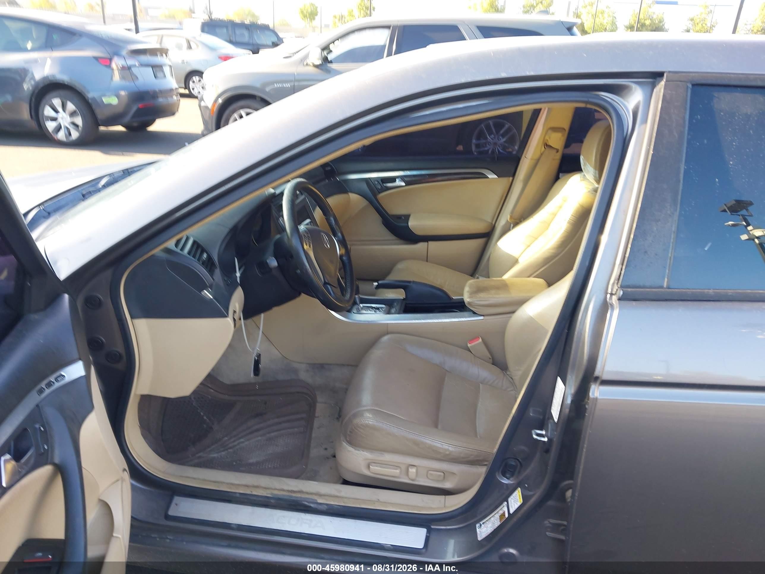 2008 Acura Tl 3.2 Серый vin: 19UUA66288A038545