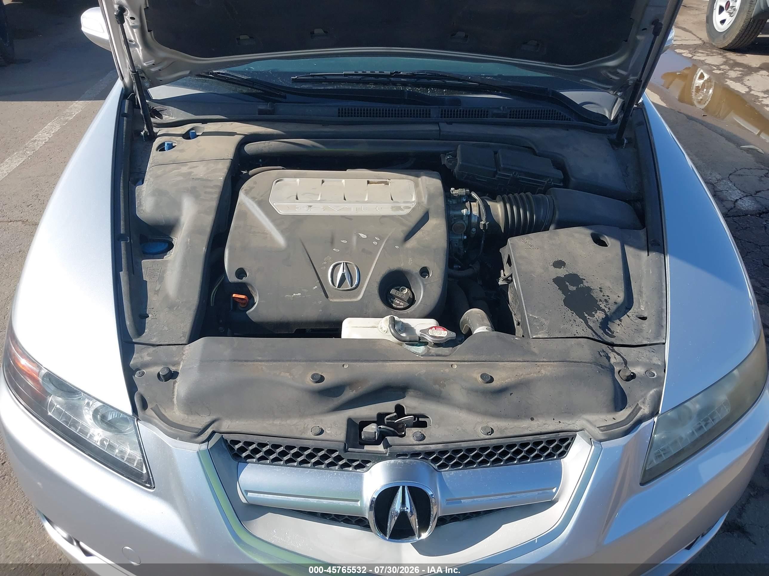 2008 Acura Tl 3.2 Silver vin: 19UUA66288A040442