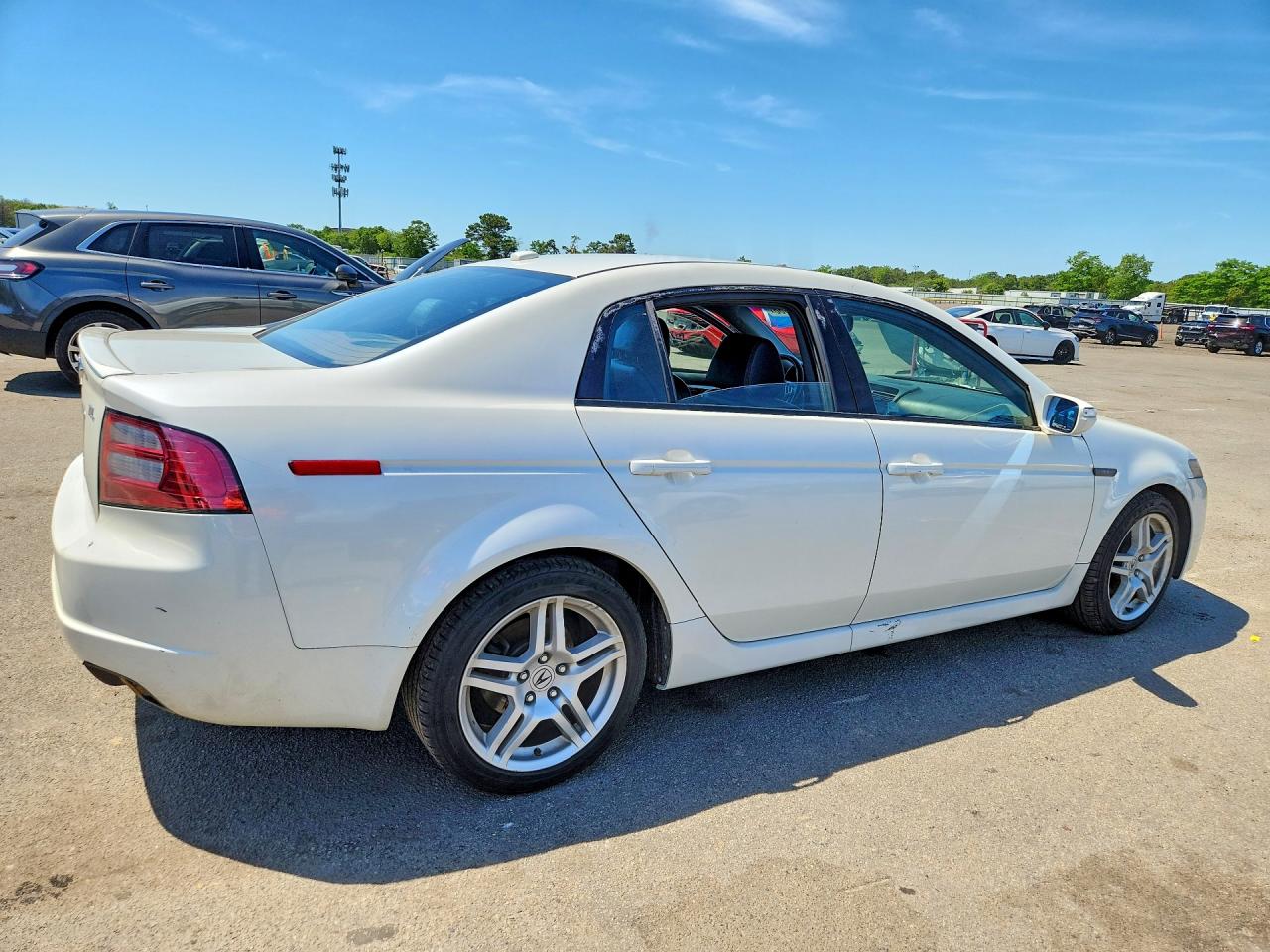 2008 Acura Atl White vin: 19UUA66288A041980