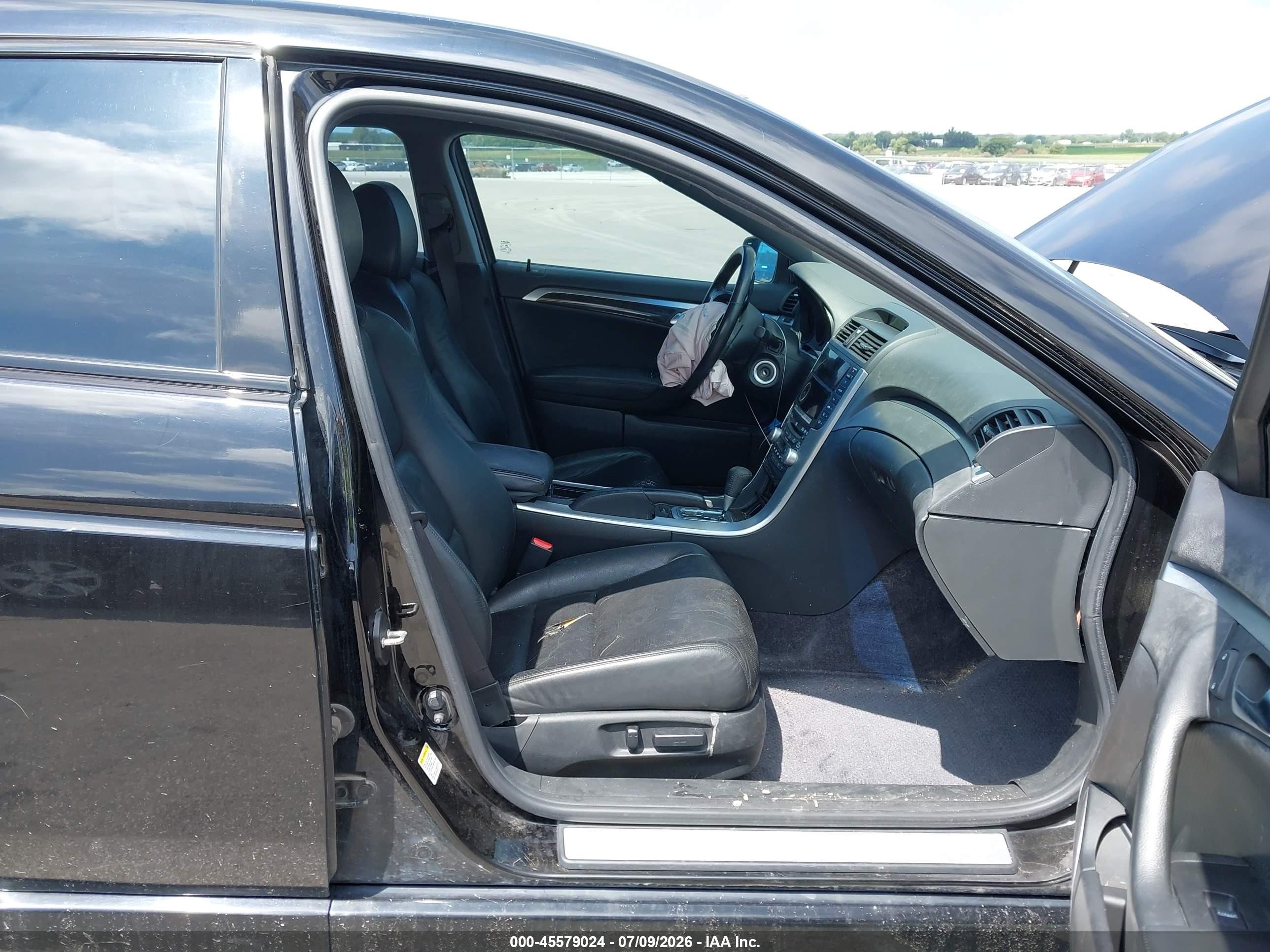 2008 Acura Tl 3.2 Black vin: 19UUA66288A054213