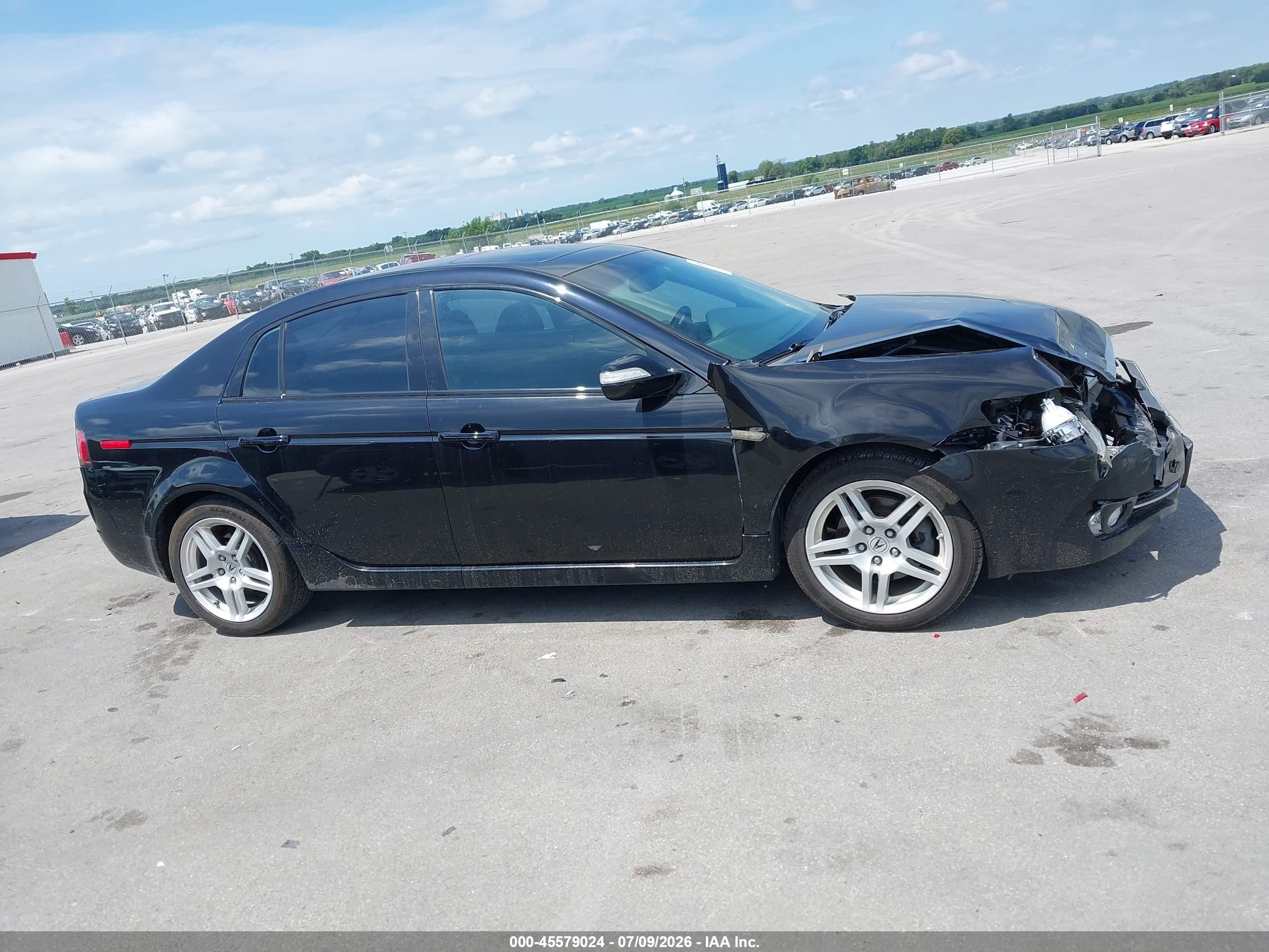 2008 Acura Tl 3.2 Black vin: 19UUA66288A054213