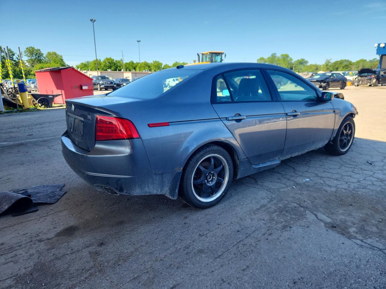 2004 Acura Tl Серый vin: 19UUA66294A041576