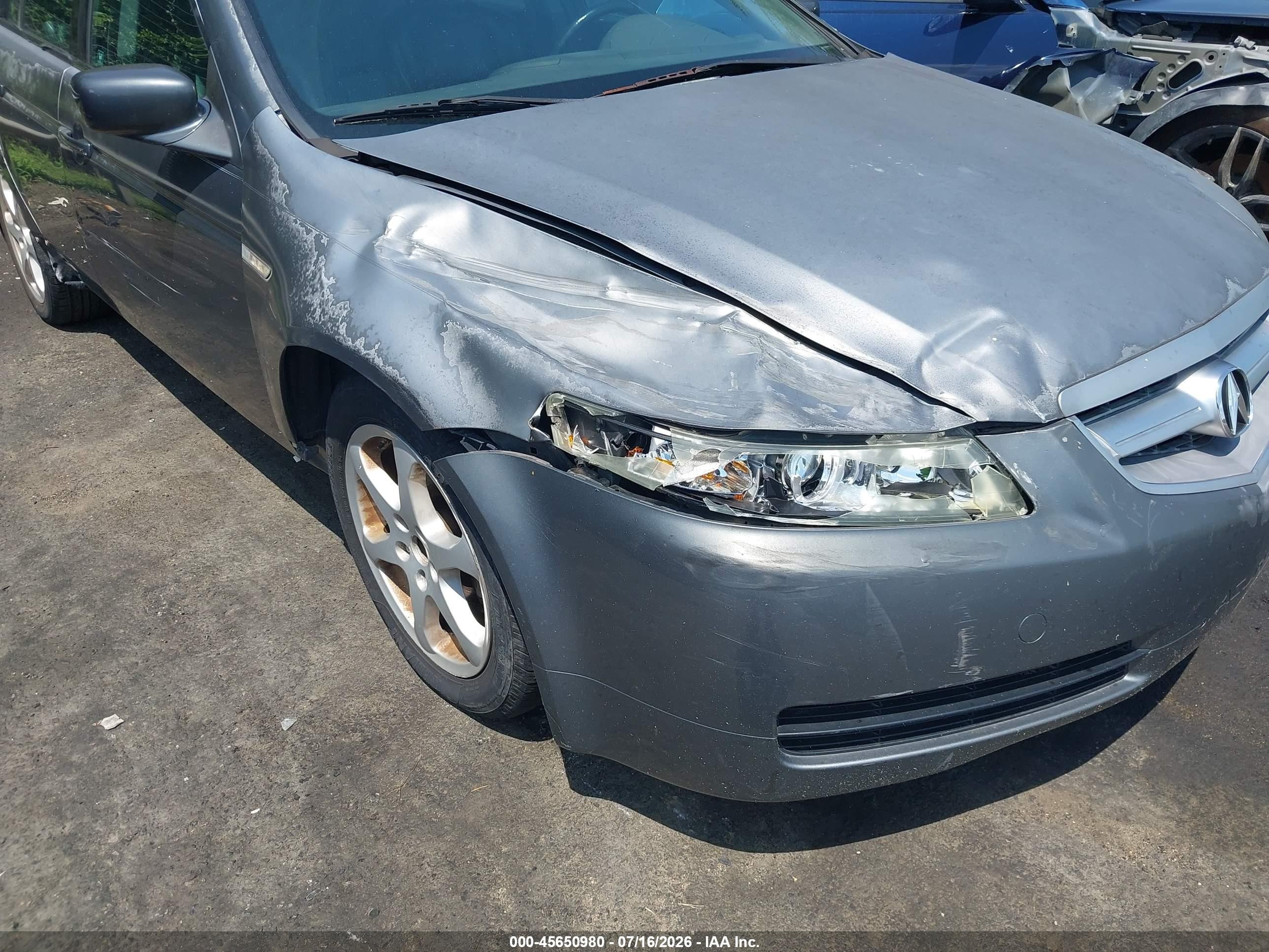 2004 Acura Tl   Silver vin: 19UUA66294A047555