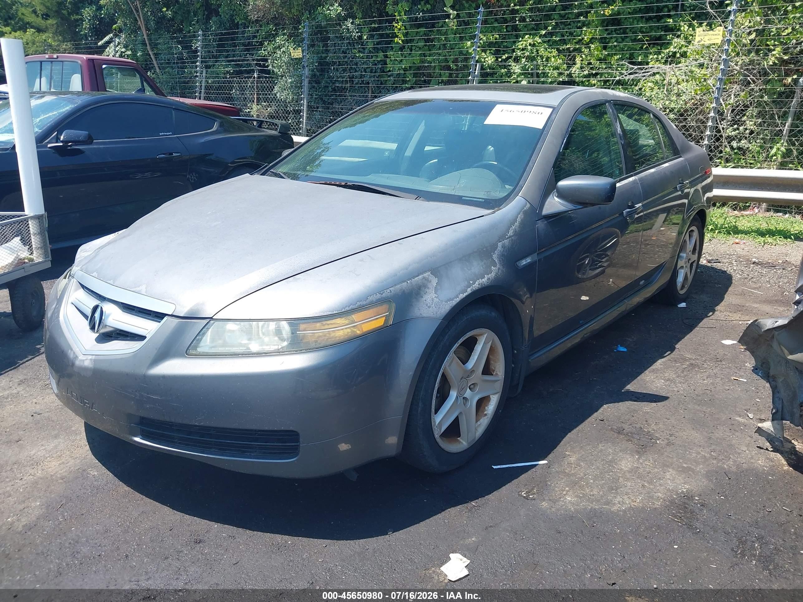 2004 Acura Tl   Silver vin: 19UUA66294A047555
