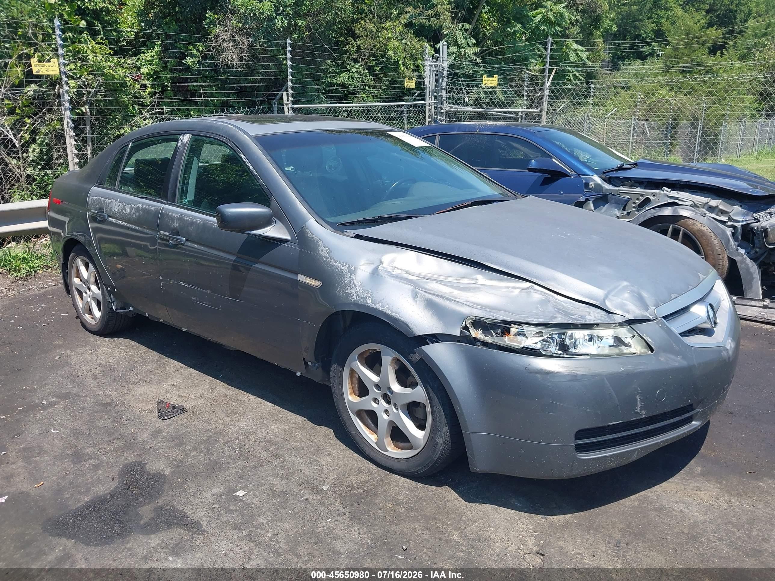 2004 Acura Tl   Silver vin: 19UUA66294A047555