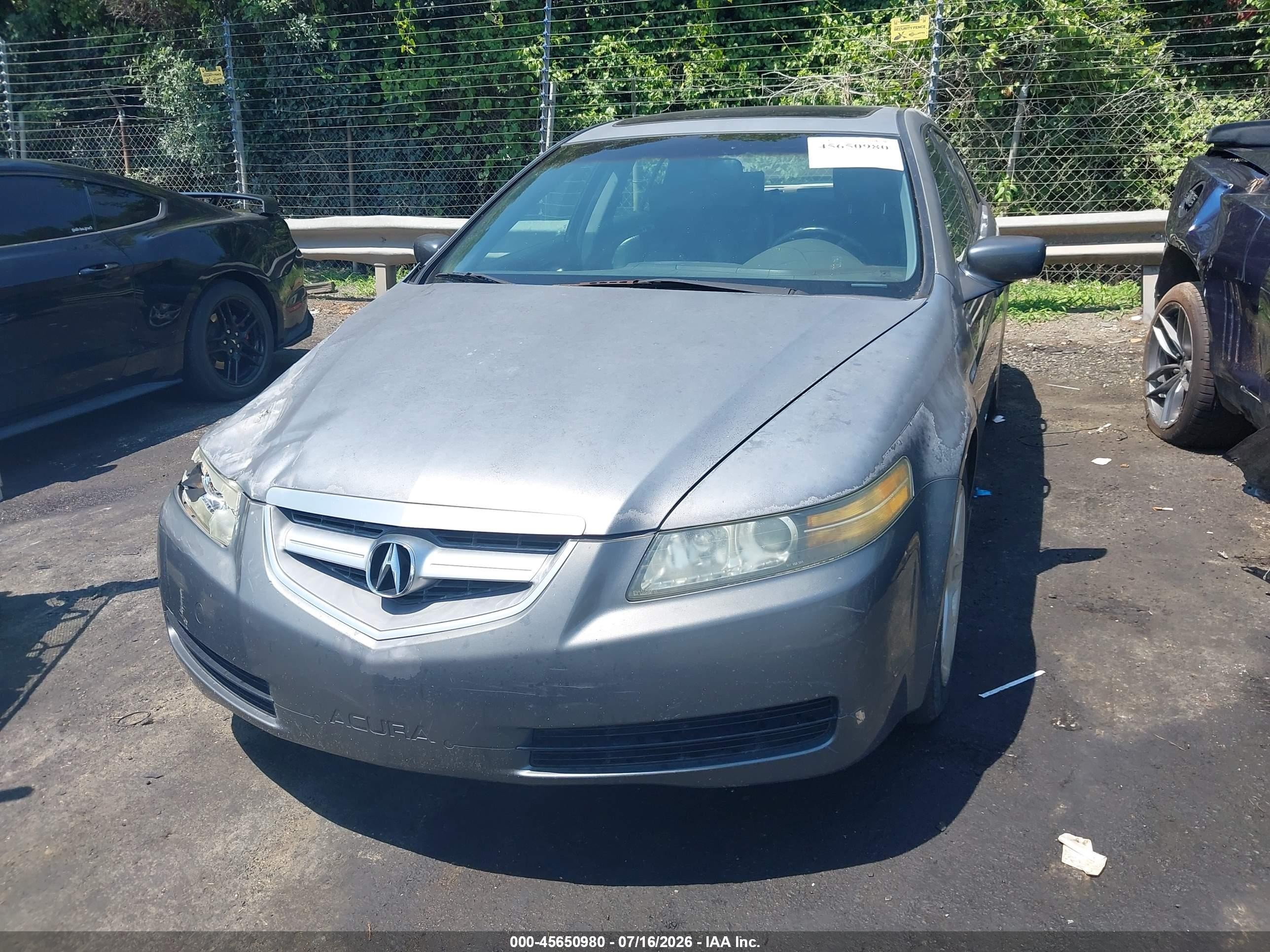 2004 Acura Tl   Silver vin: 19UUA66294A047555