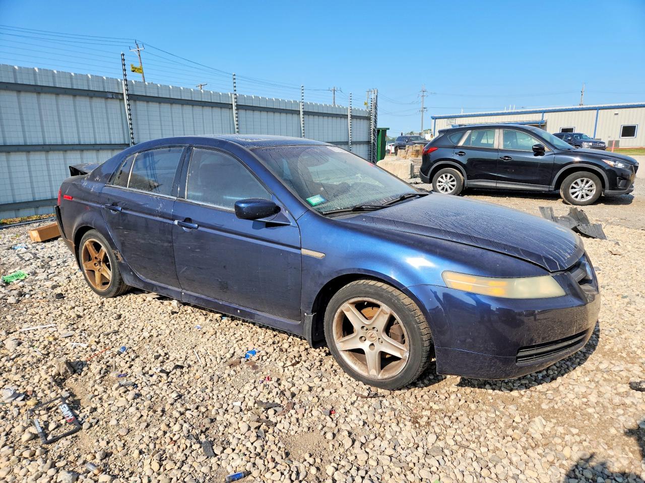 2004 Acura Tl Синий vin: 19UUA66294A050326
