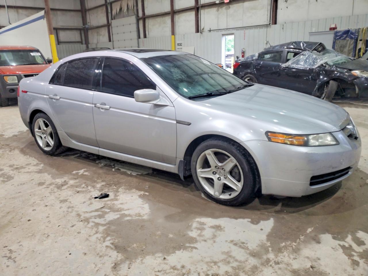 2004 Acura Tl Silver vin: 19UUA66294A073539