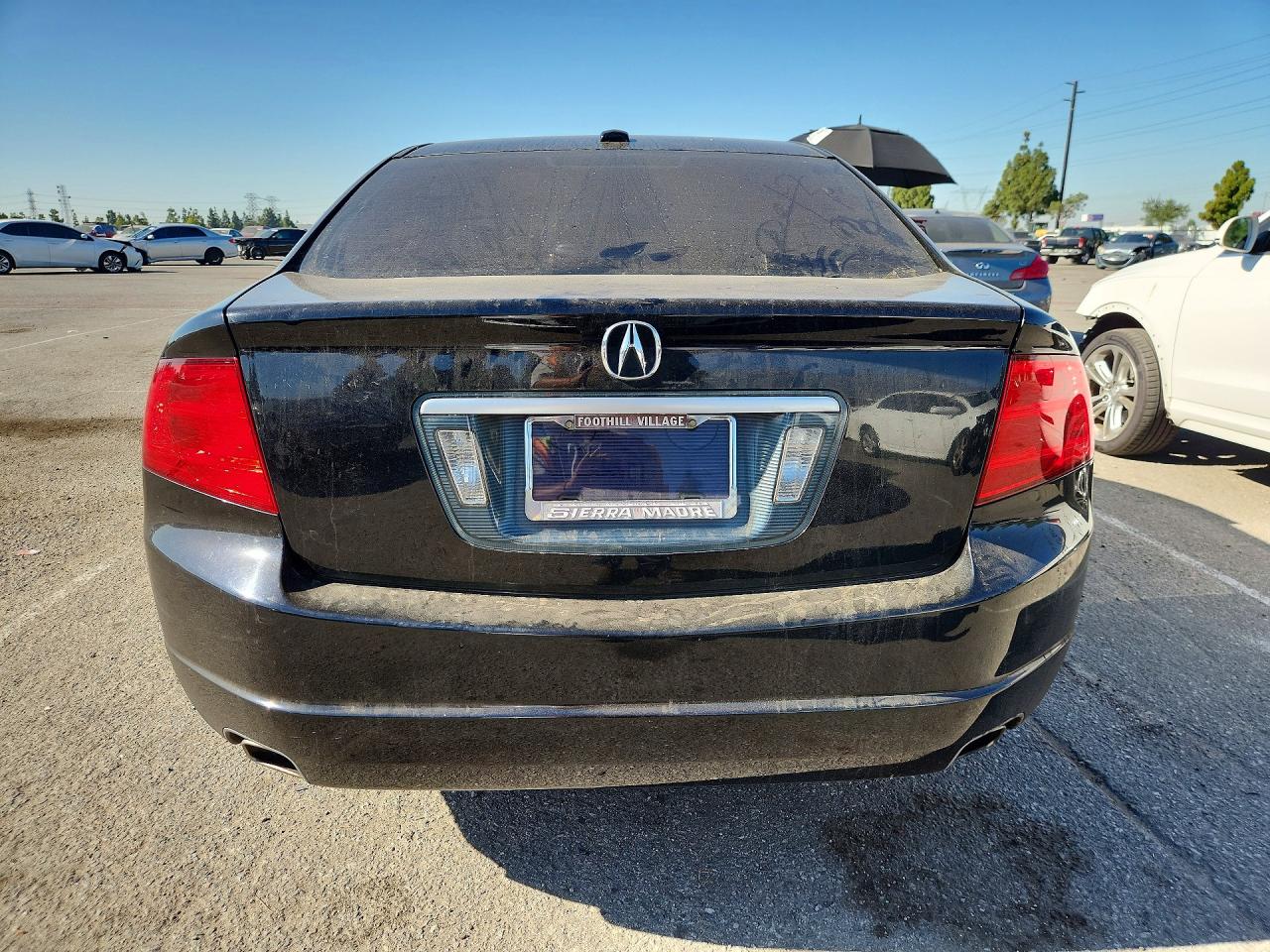2005 Acura Tl Black vin: 19UUA66295A014489